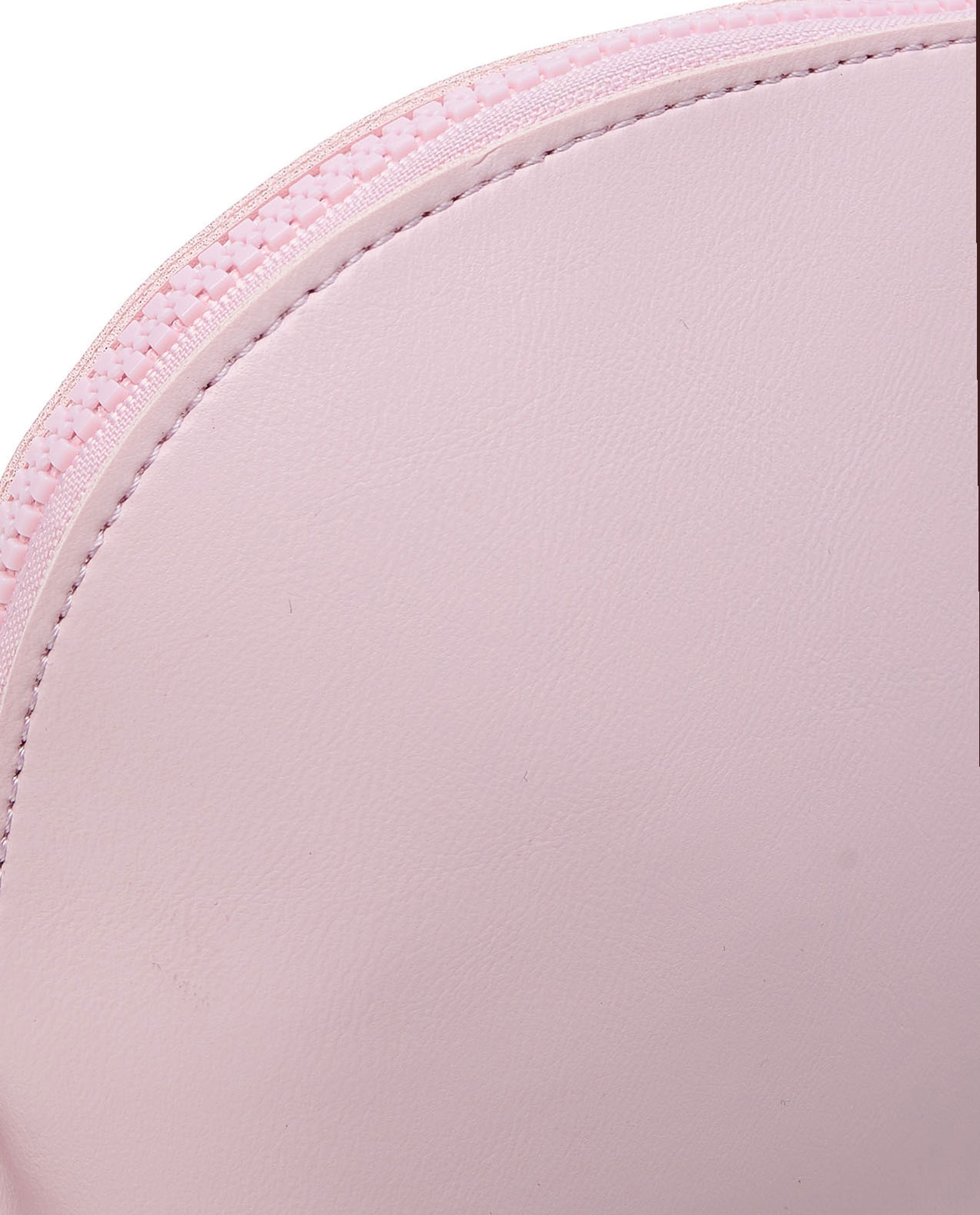 Textured Cosmetic Pouch