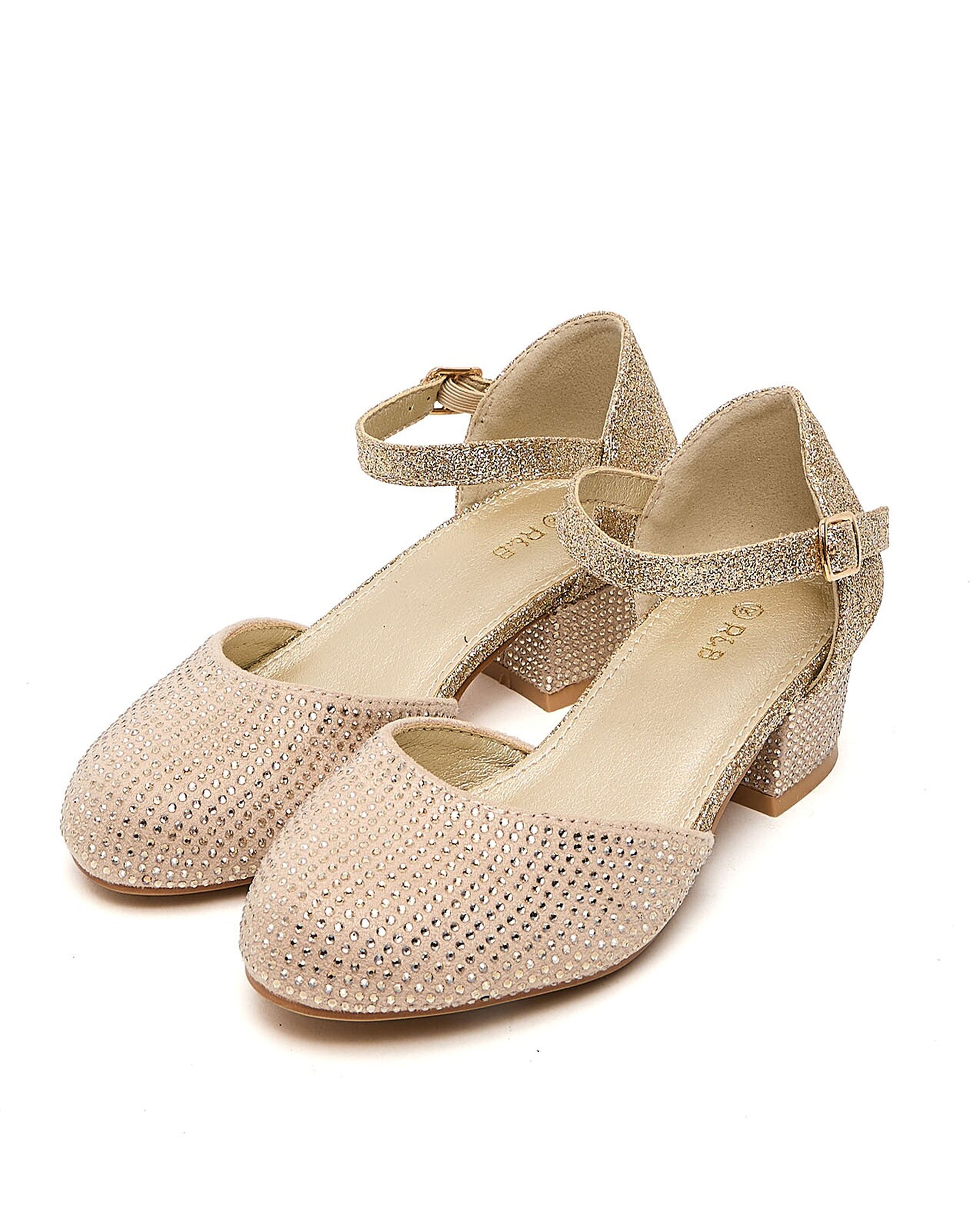 Embellished D'Orsay Sandals