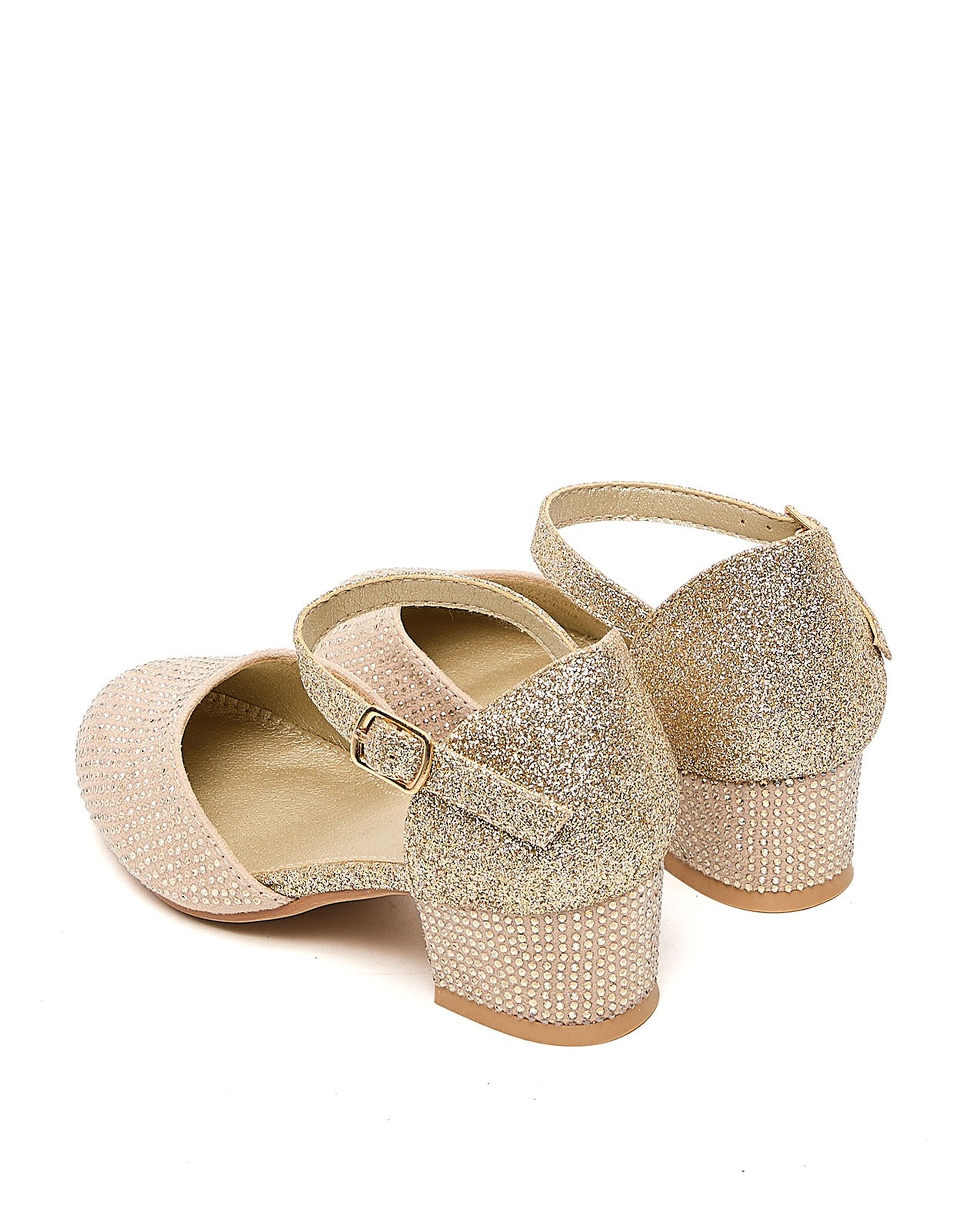 Embellished D'Orsay Sandals