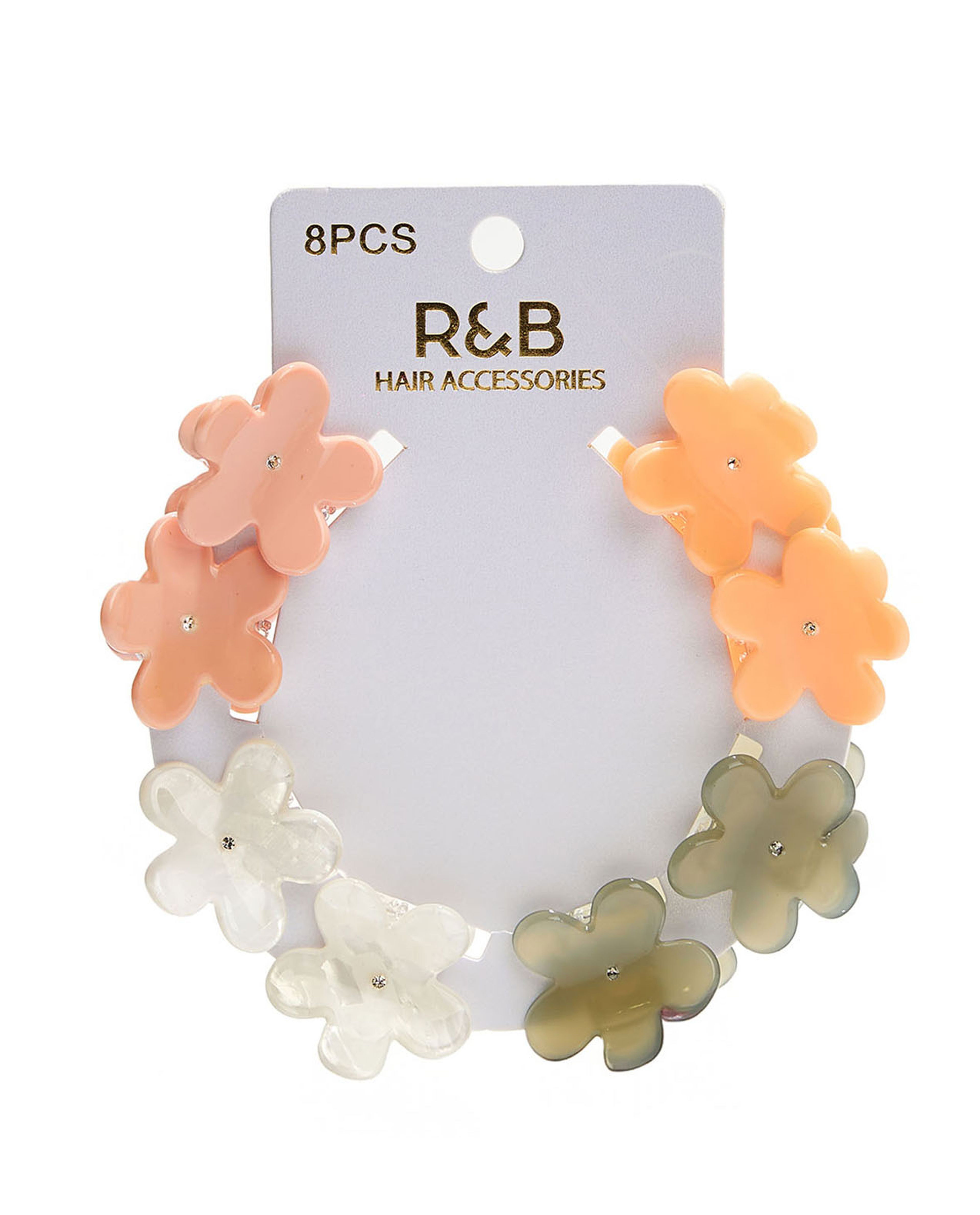 Pack of 8 Hair Claw Clips