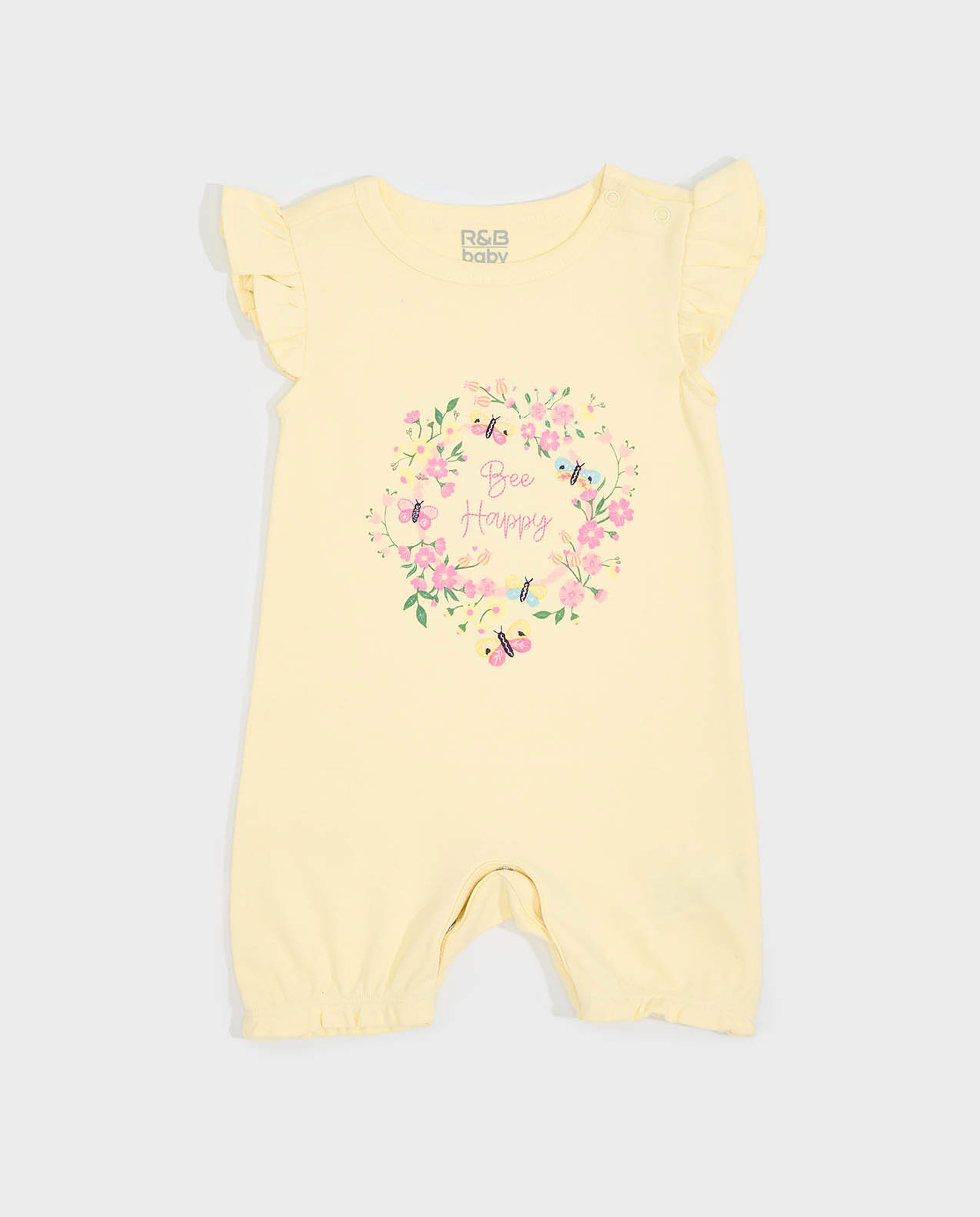 Pack of 3 Printed Rompers