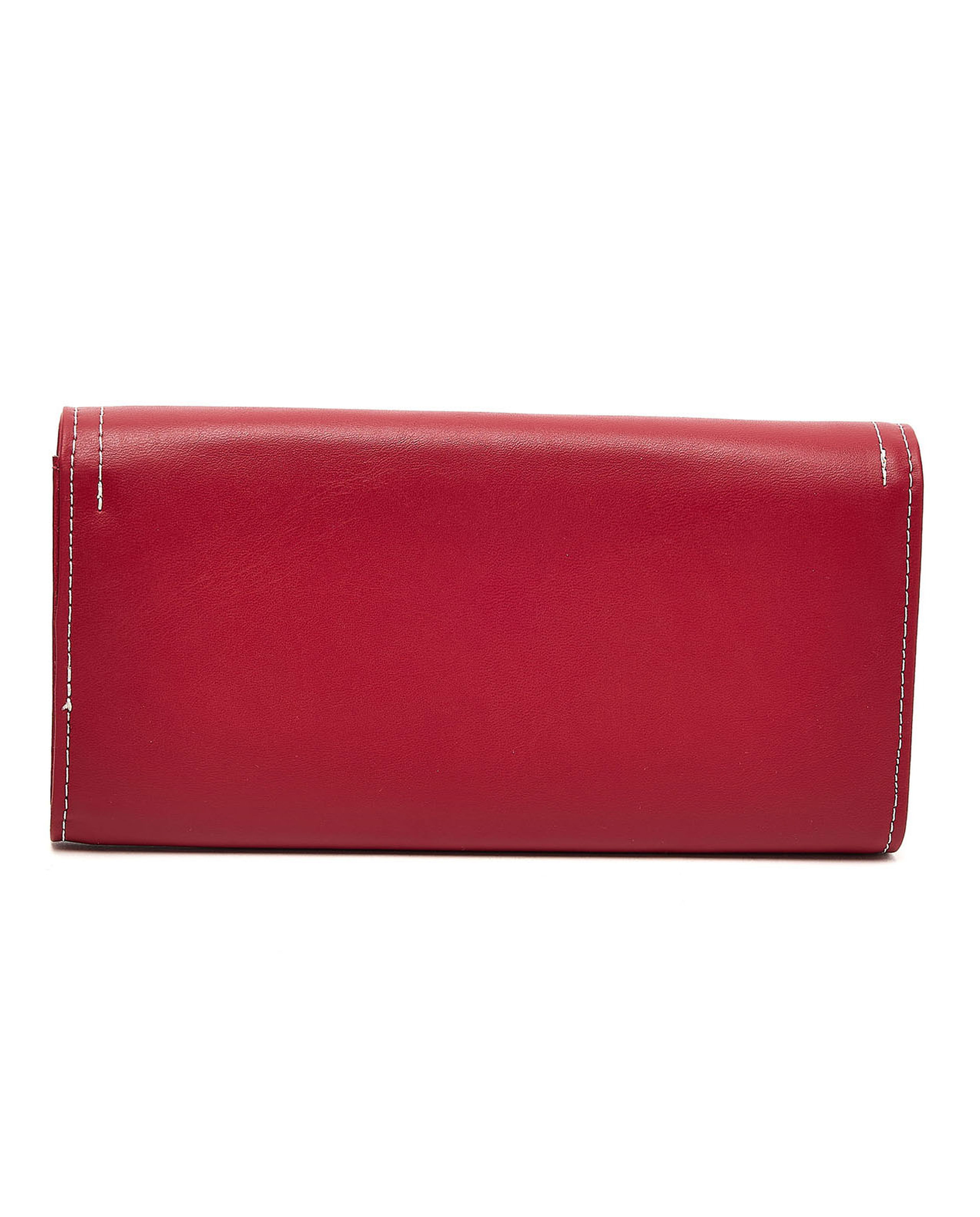 Metal Detail Long Wallet