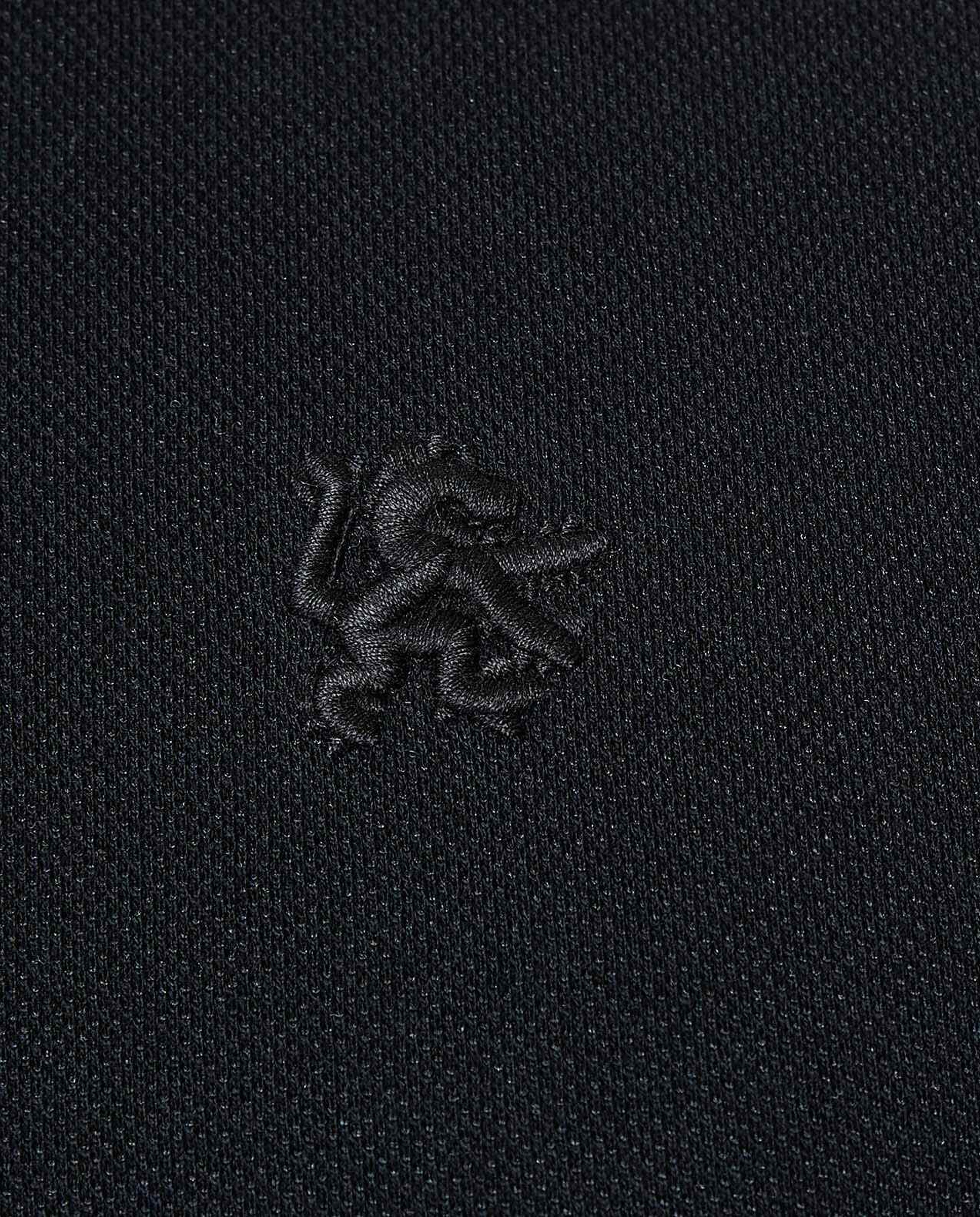 Textured Polo T-Shirt with Short Sleeves
