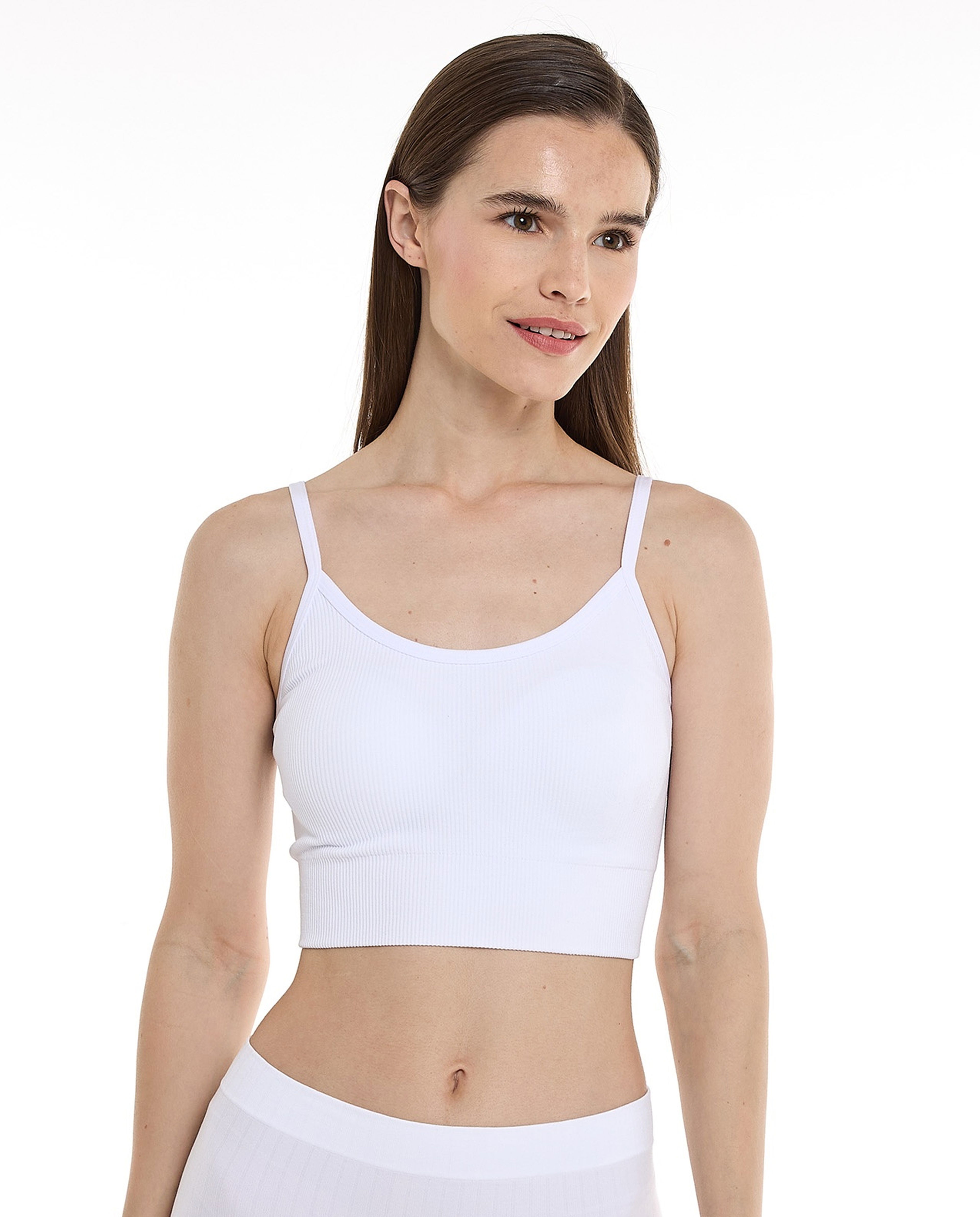 Solid Padded Sports Bra