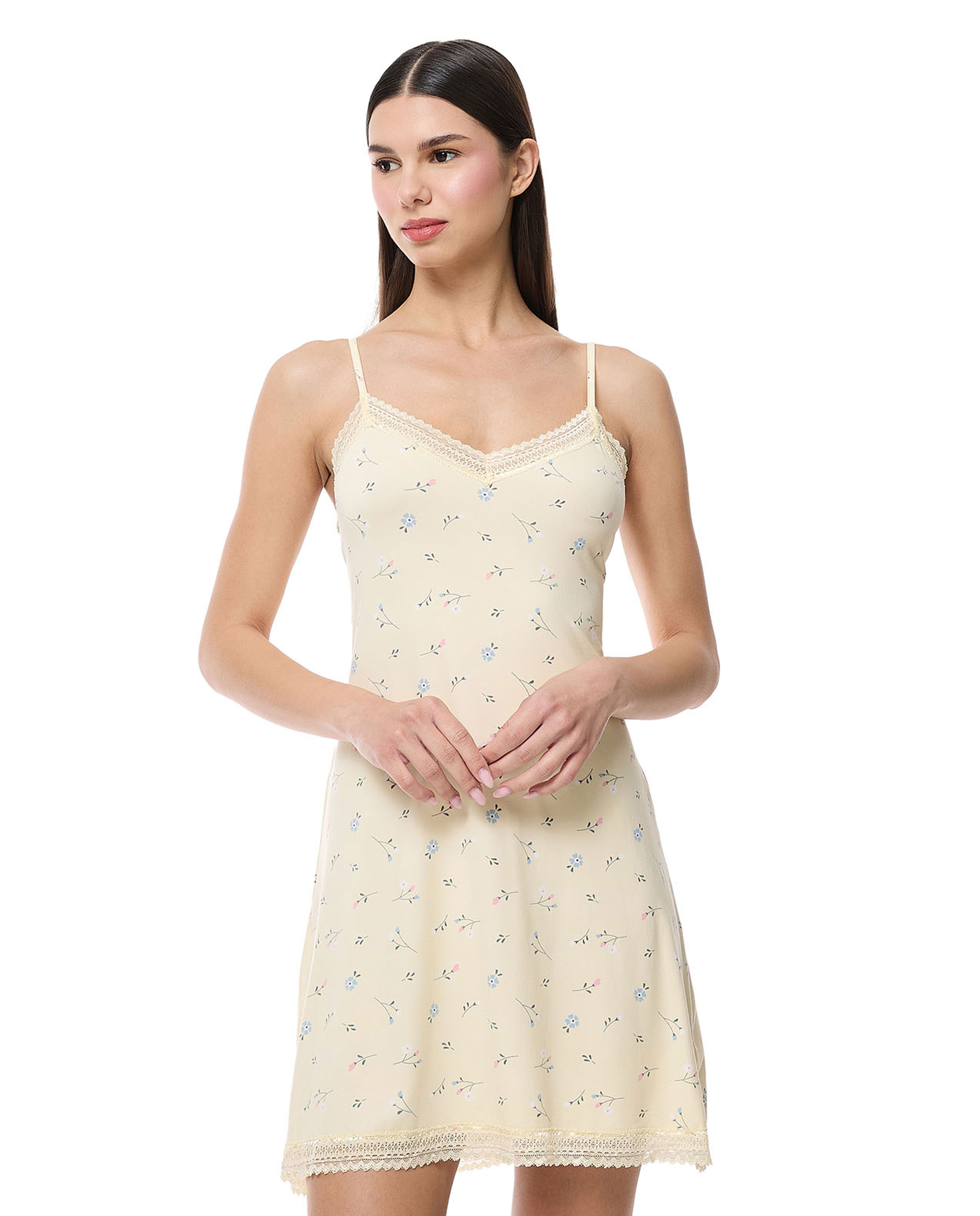 Printed Strappy Nightdress