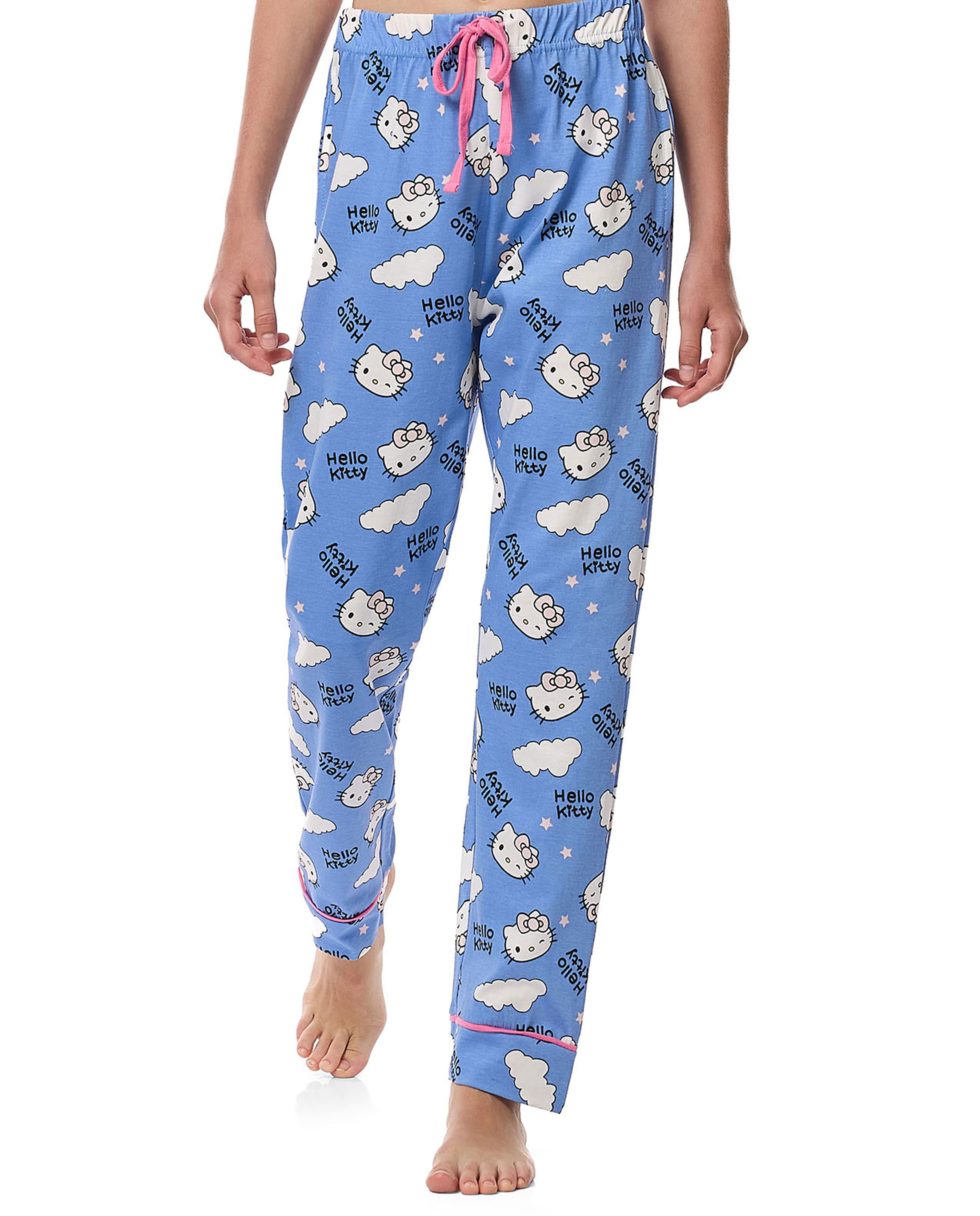 Hello Kitty Printed Pyjama Set