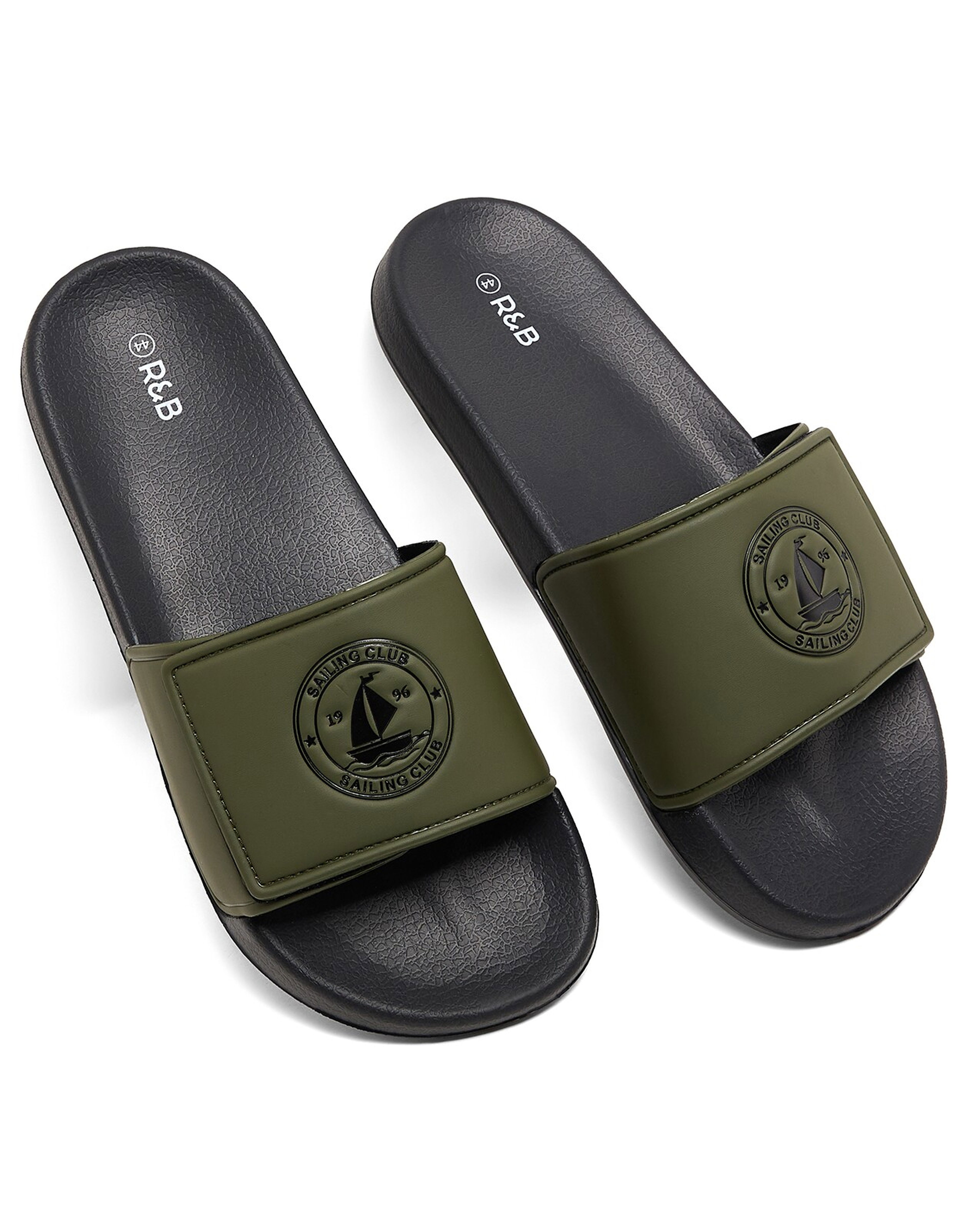Debossed Velcro Adjustable Slides