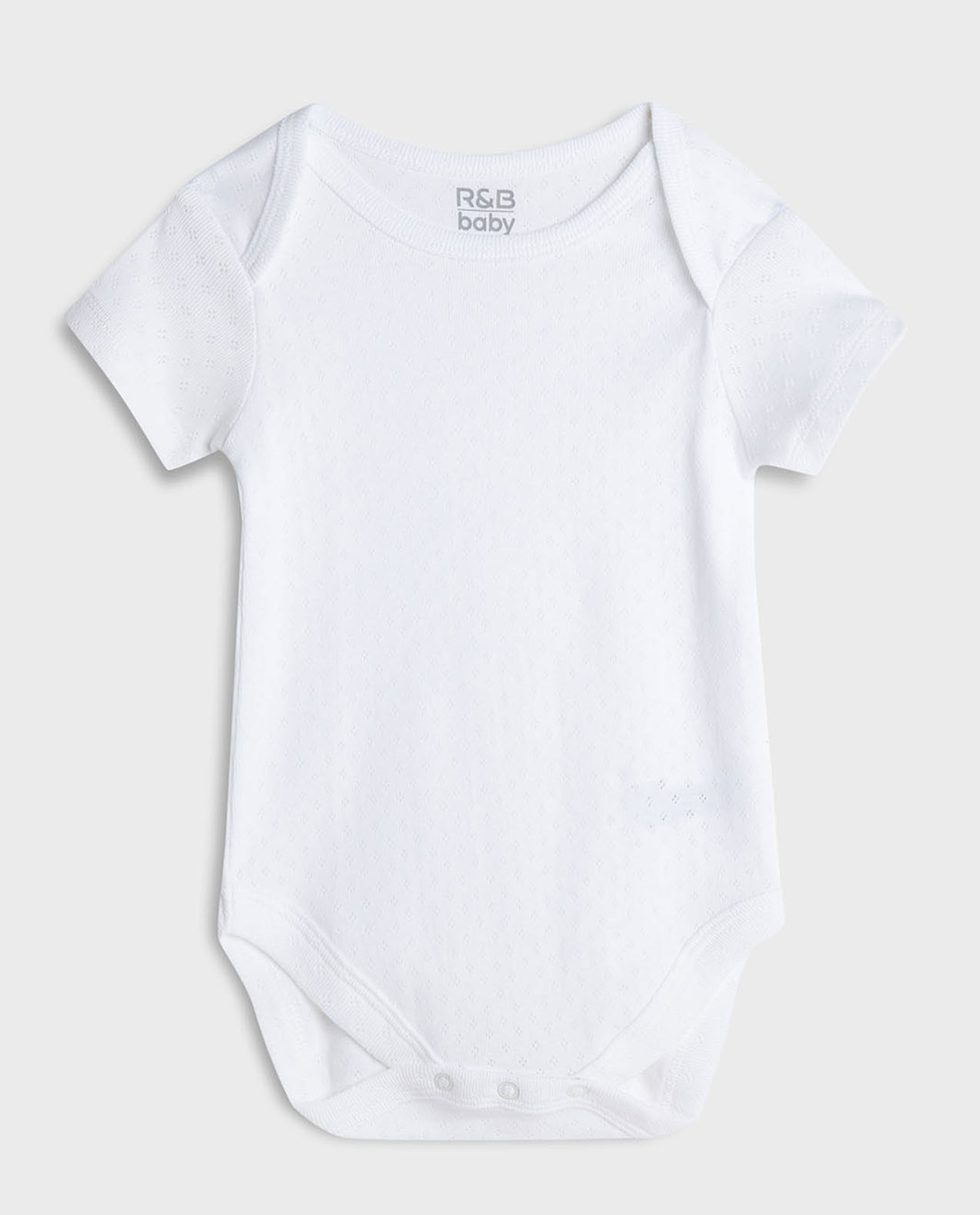 Pack of 3 Solid Bodysuits
