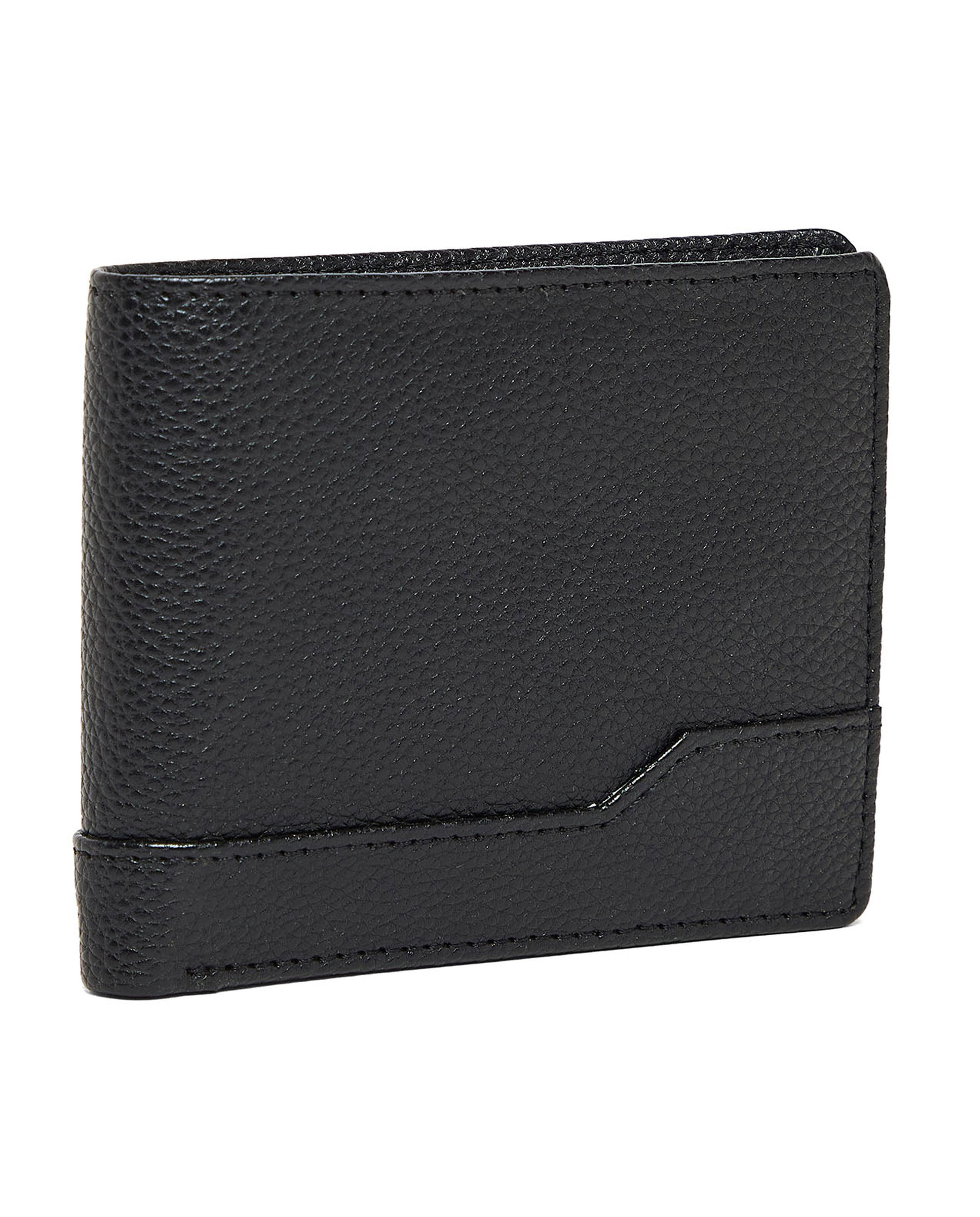 Textured Bi-Fold Wallet