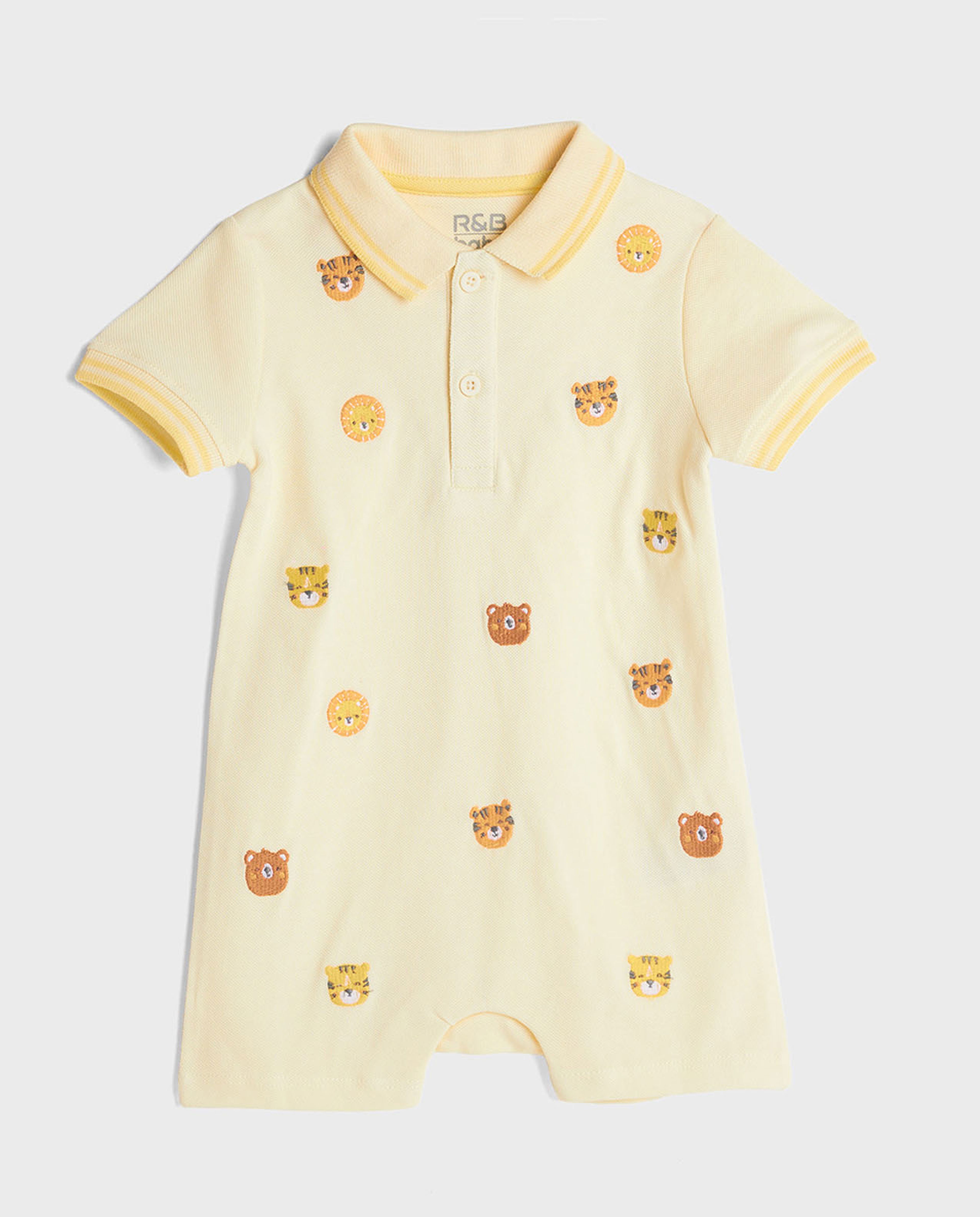 Pack of 2 Embroidered Rompers