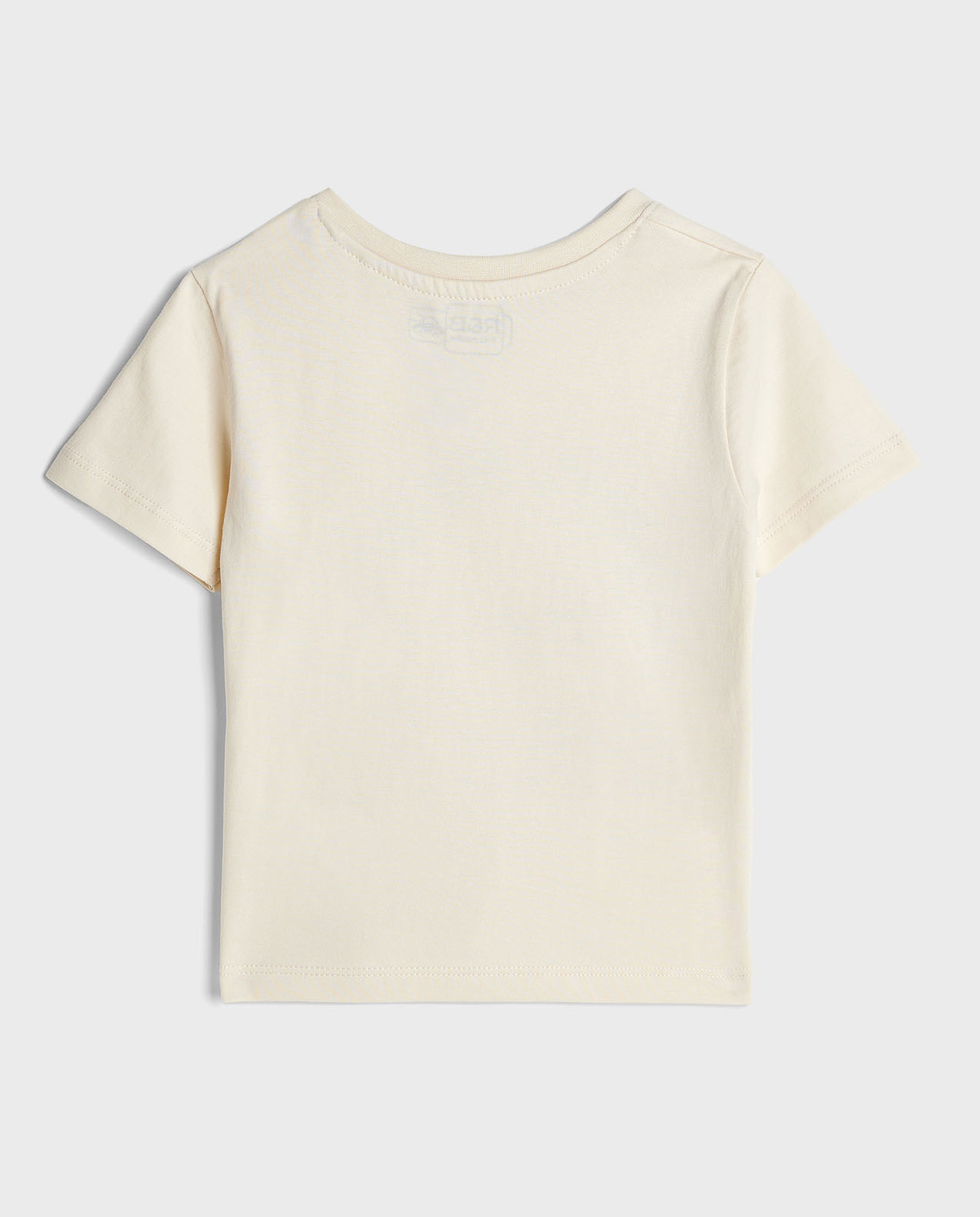 Printed T-Shirt with Crew Neck and Short Sleeves