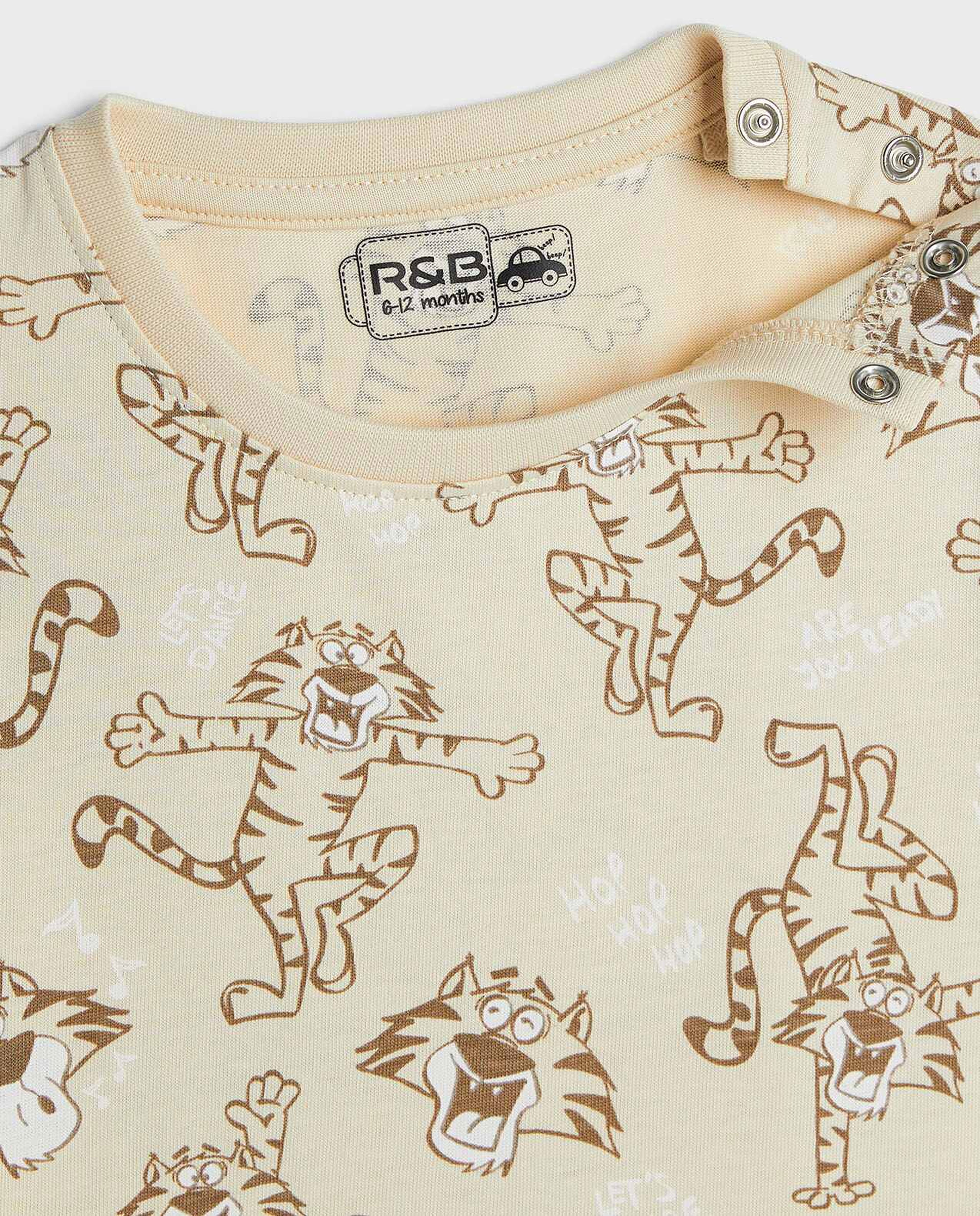 Pack of 2 Printed T-Shirts