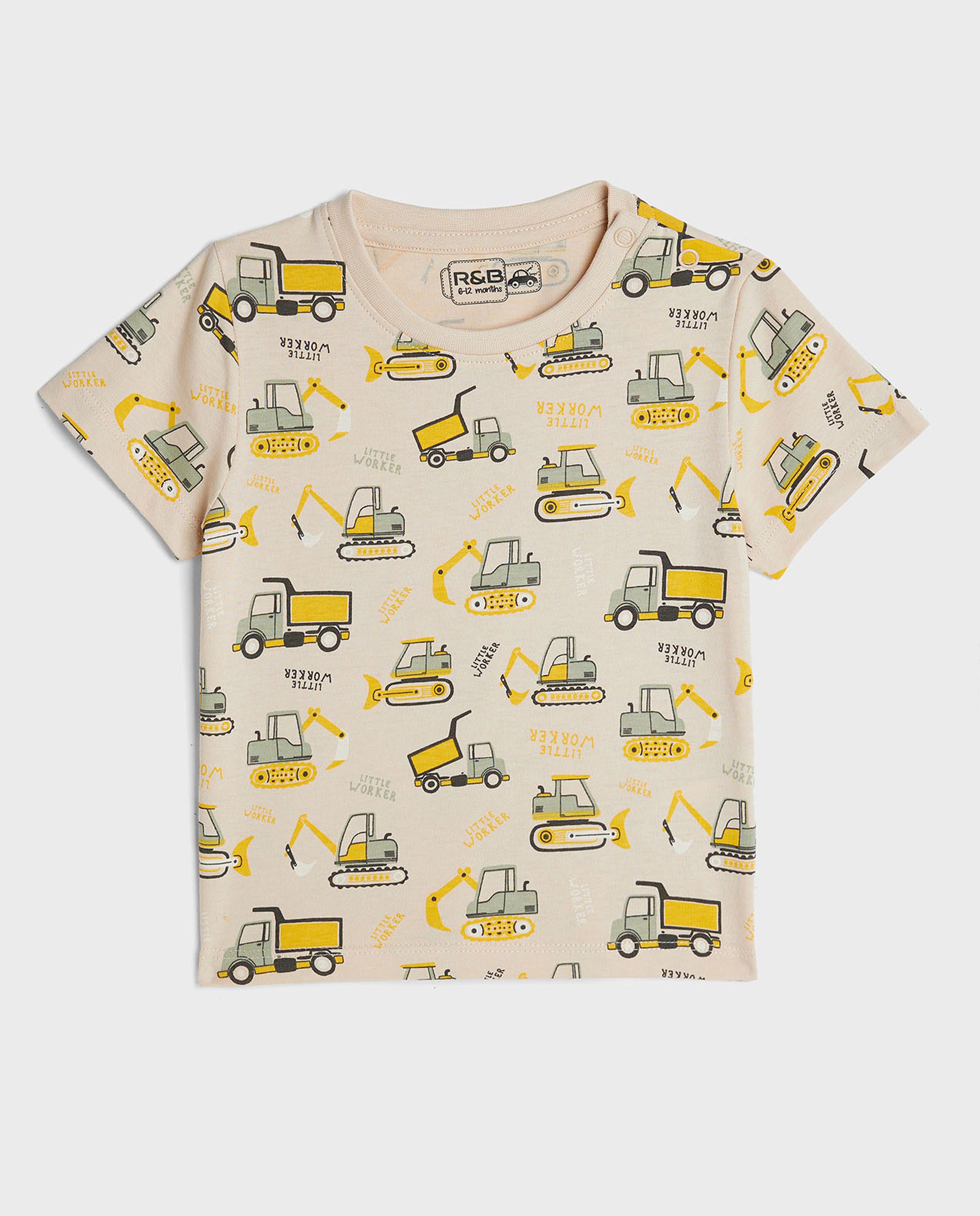 Pack of 2 Printed T-Shirts