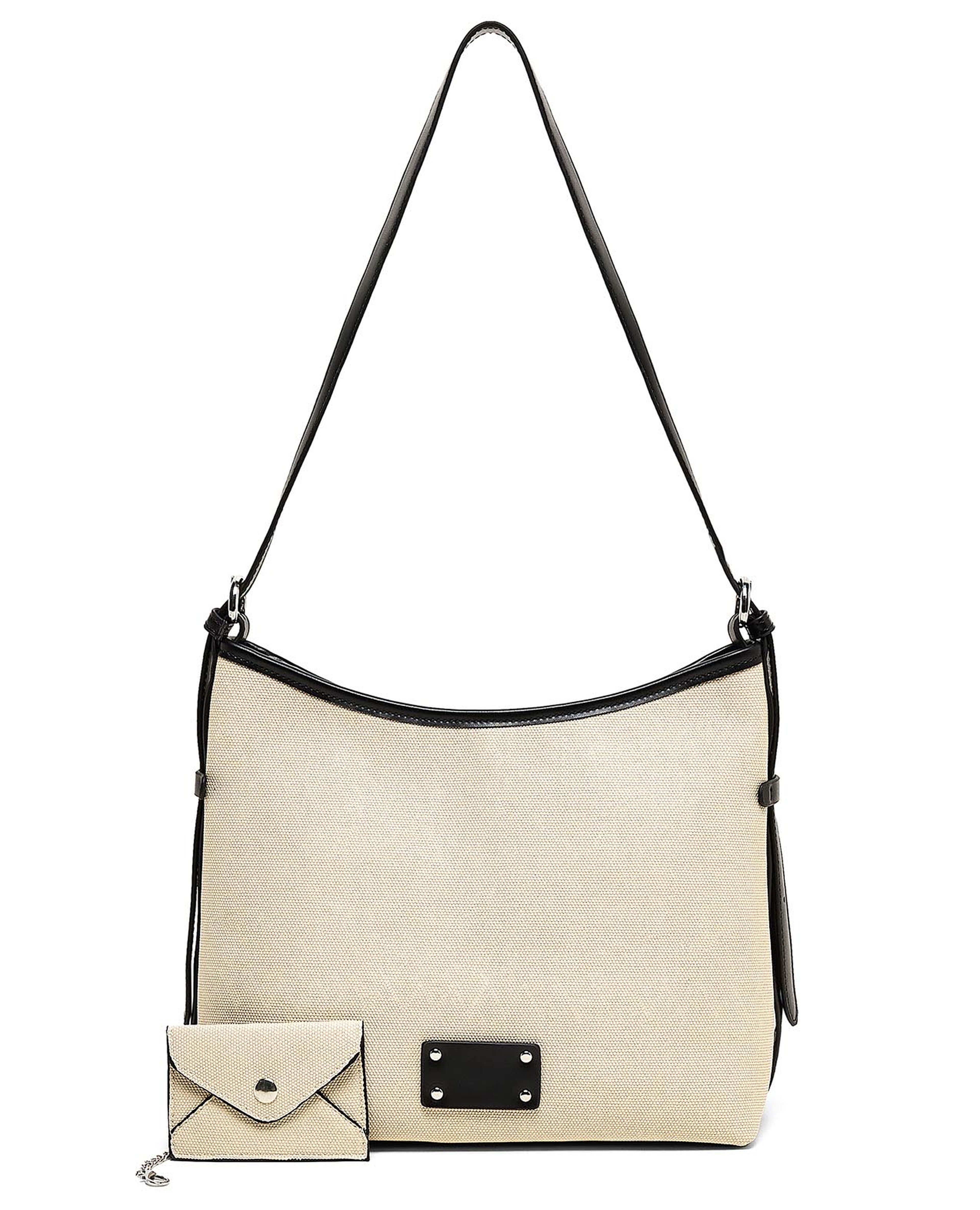 Textured Shoulder Bag