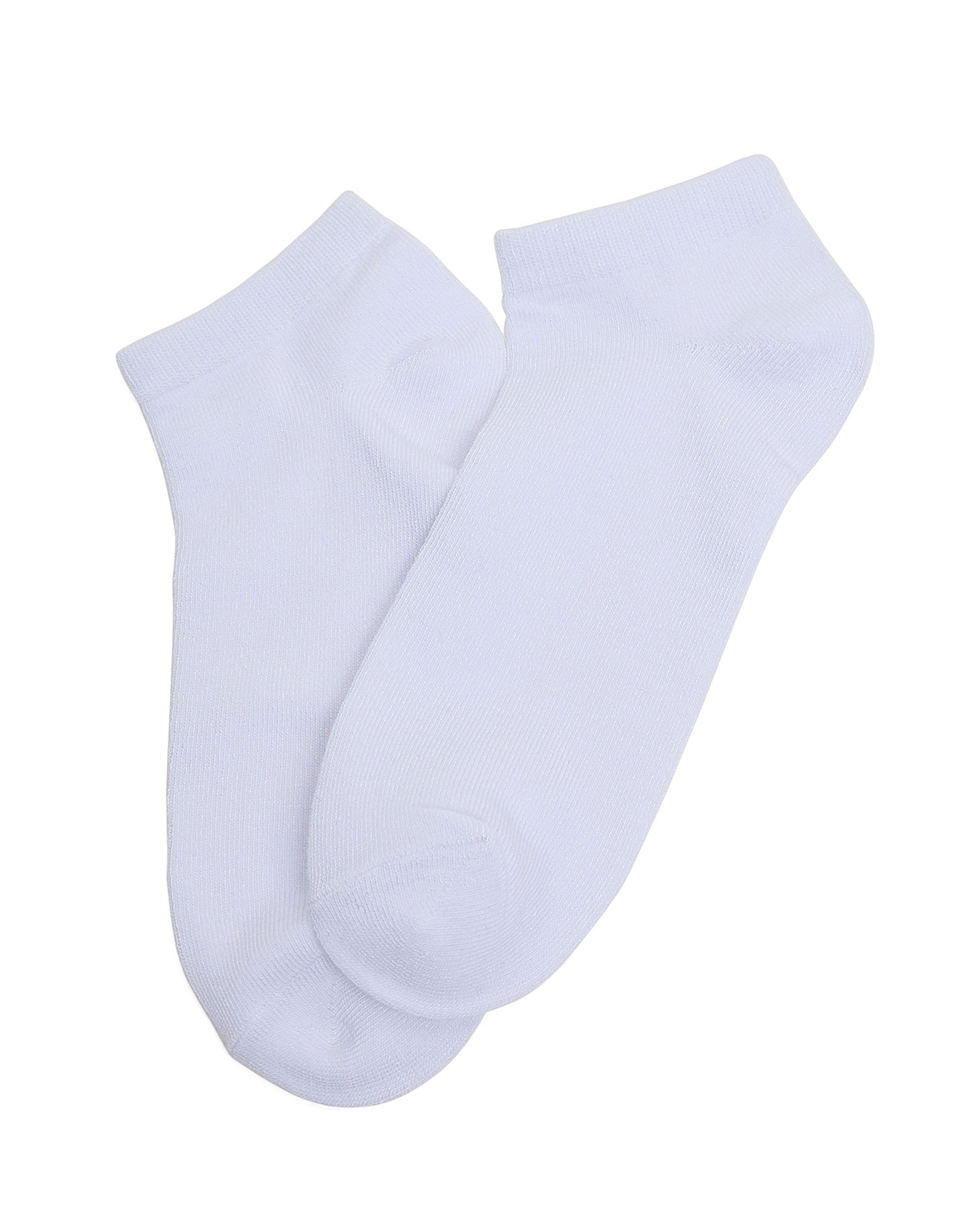 5 Pack Solid Ankle Socks