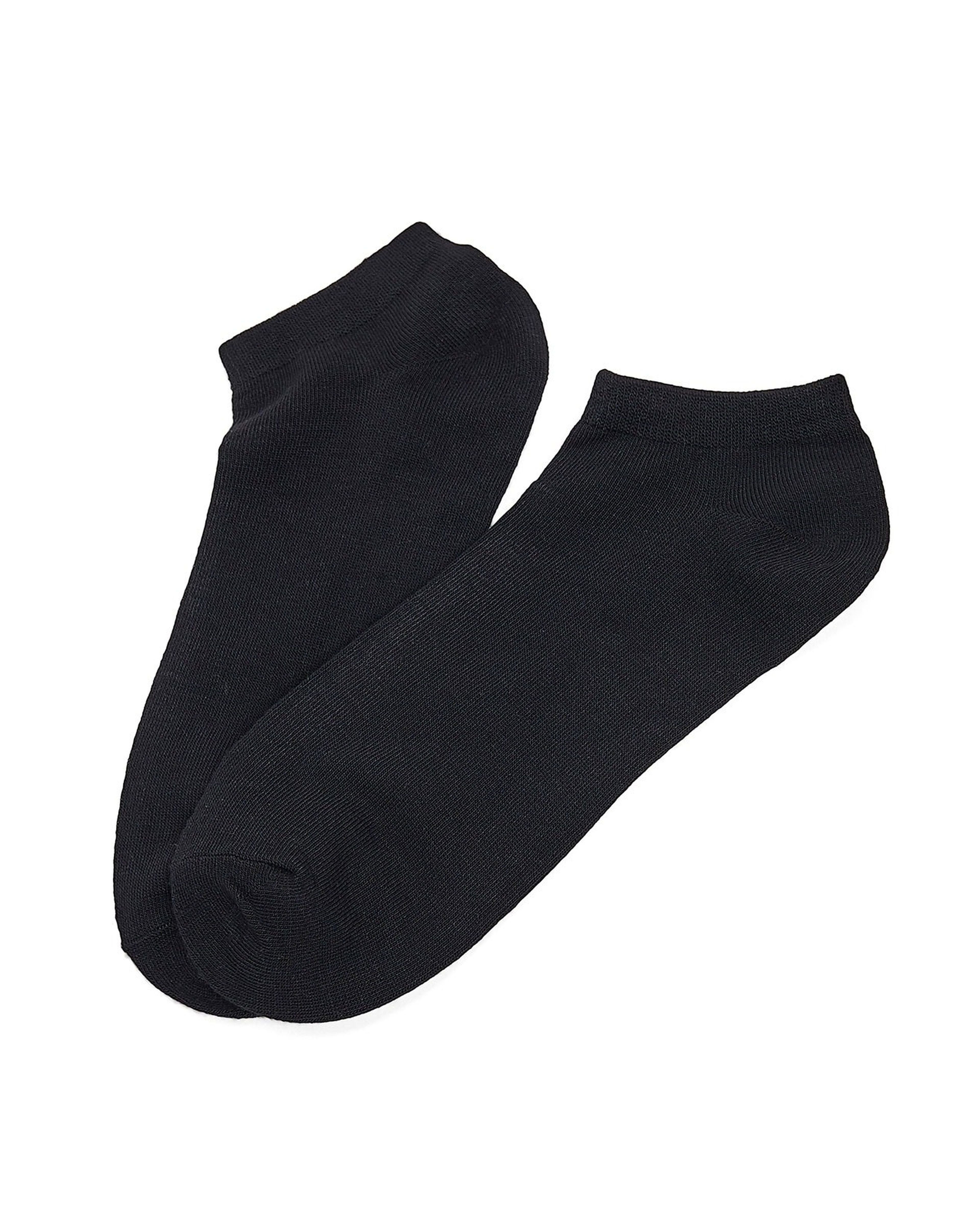 5 Pack Solid Ankle Socks