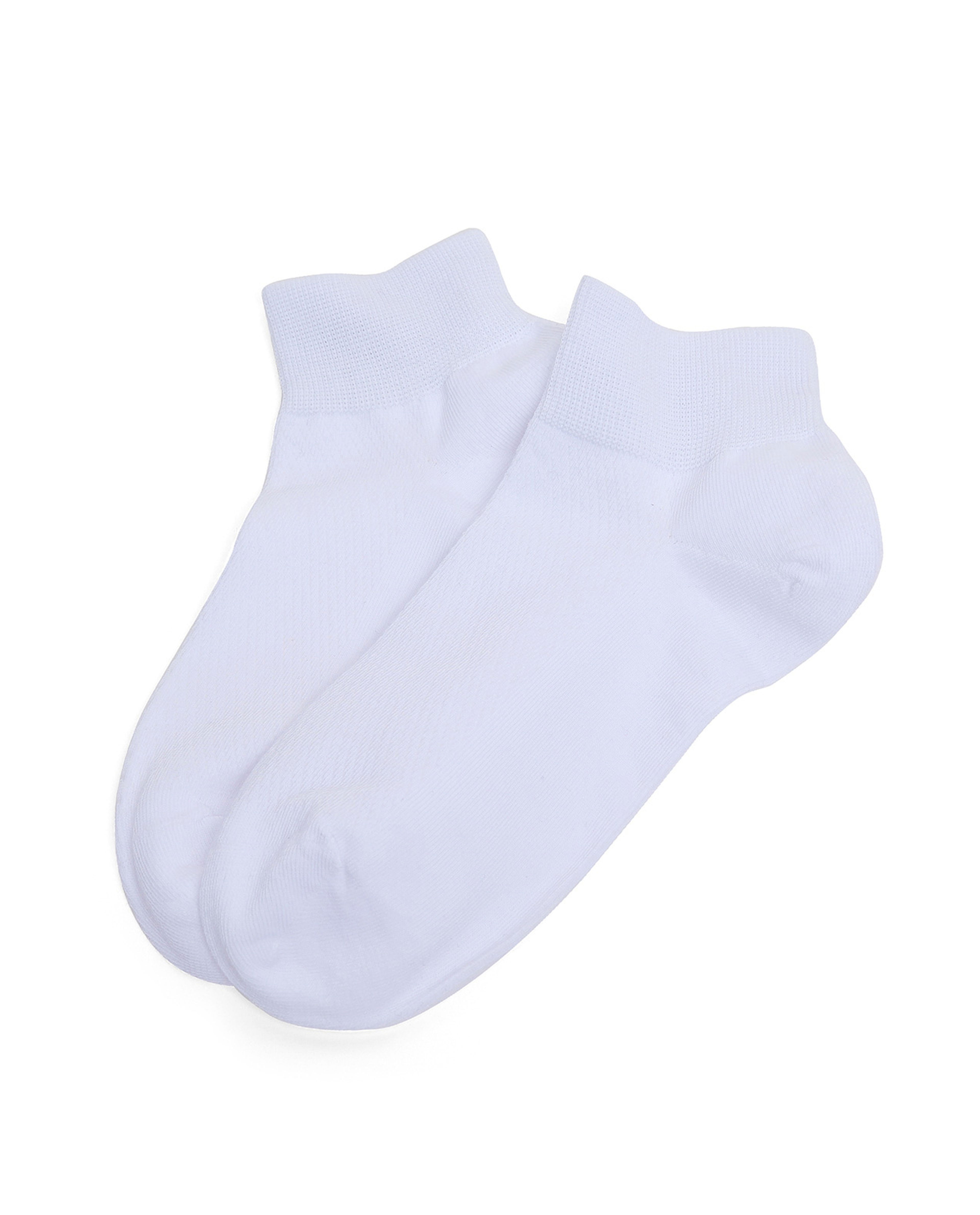 3 Pack Solid Ankle Socks