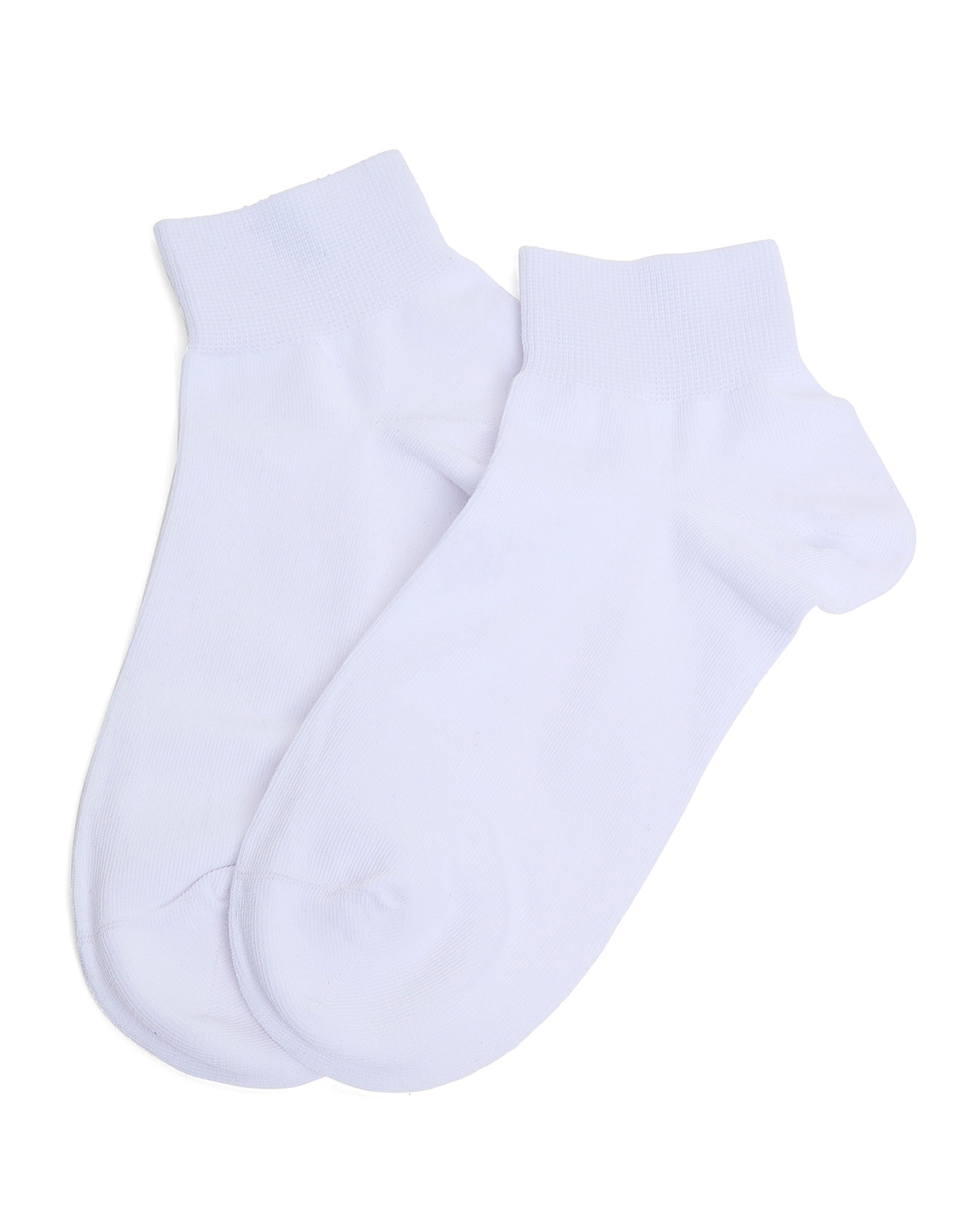 3 Pack Solid Ankle Socks