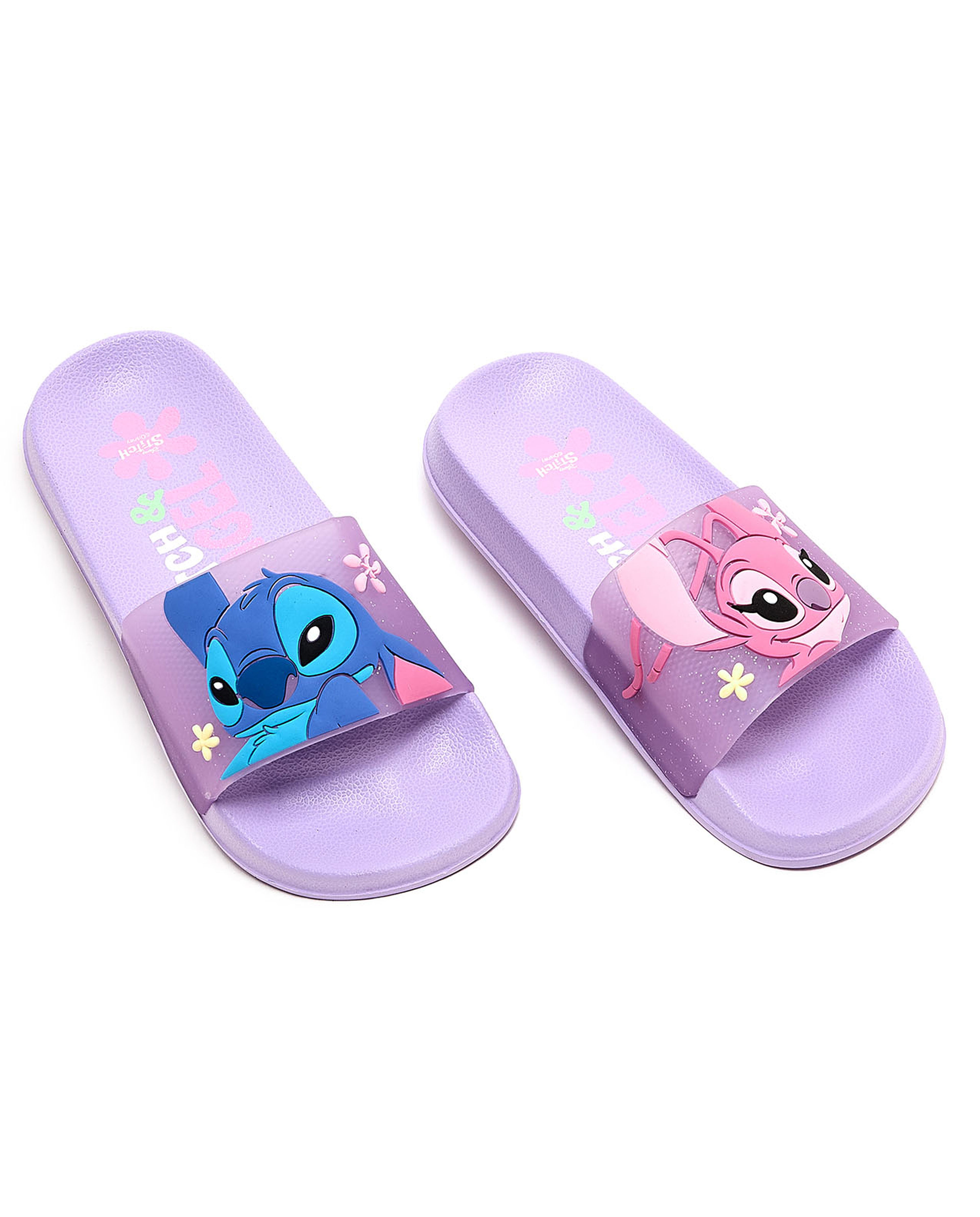 Stitch Appliqued Slides