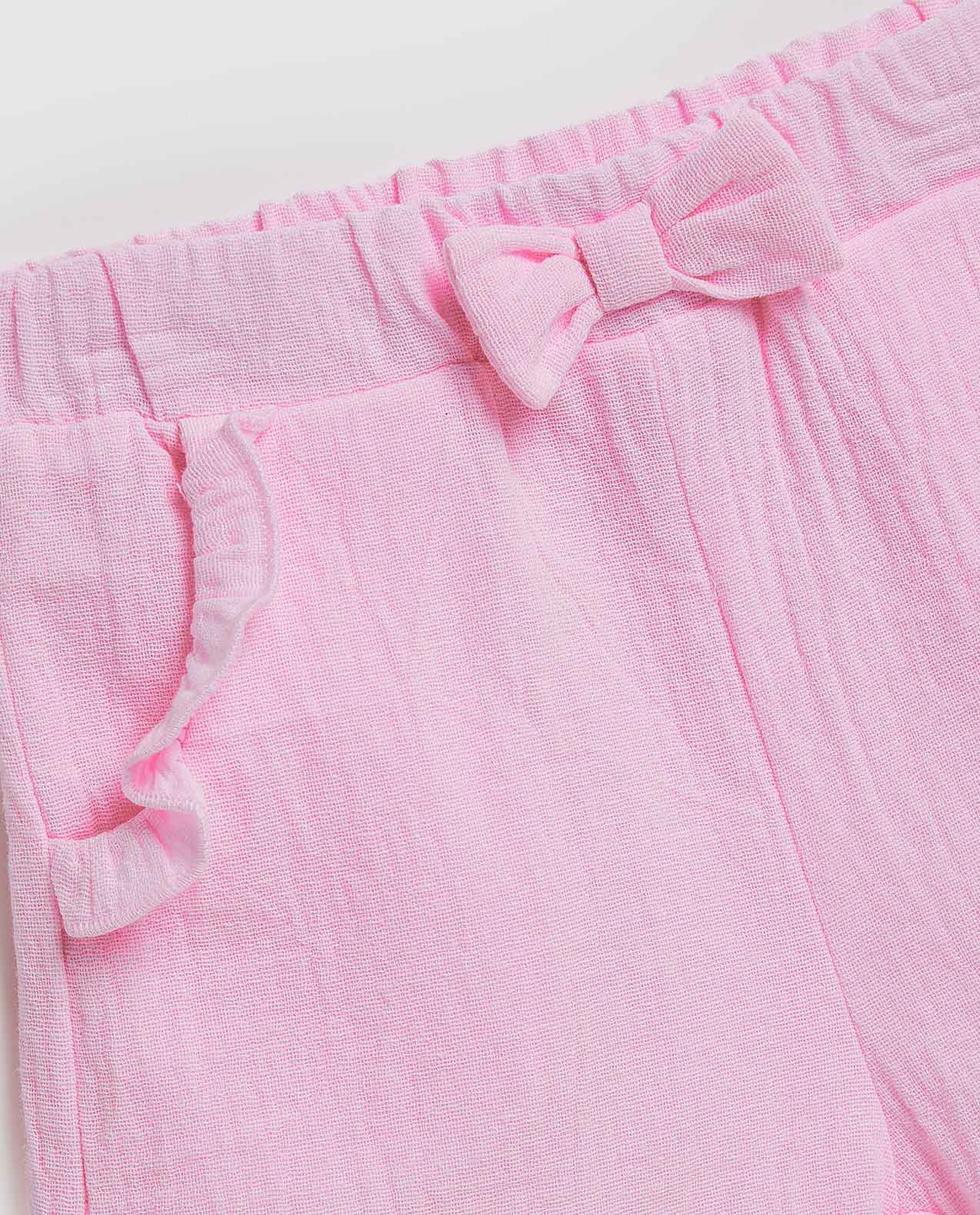 Appliqued Top and Shorts Set