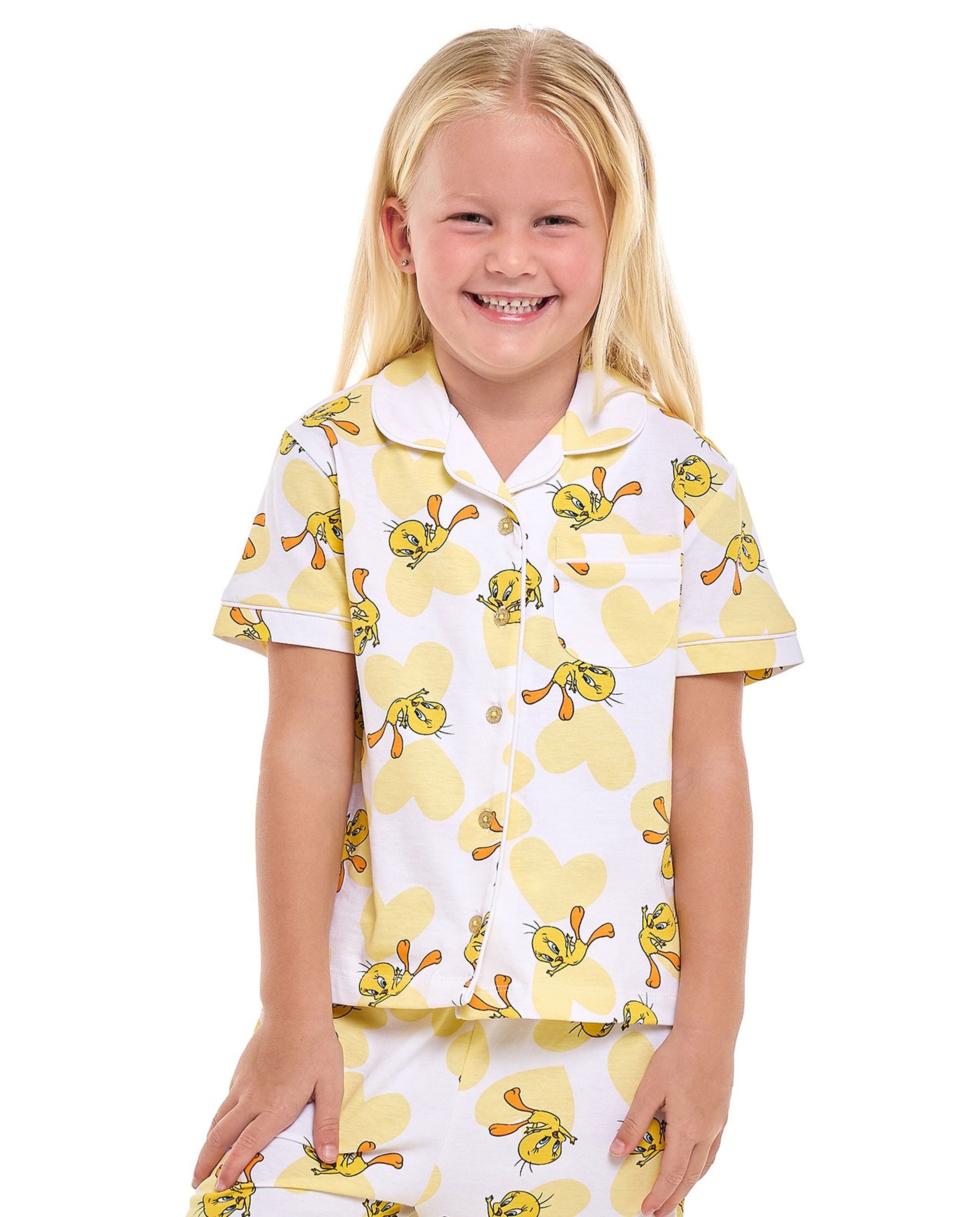 Tweety Printed Pyjama Set