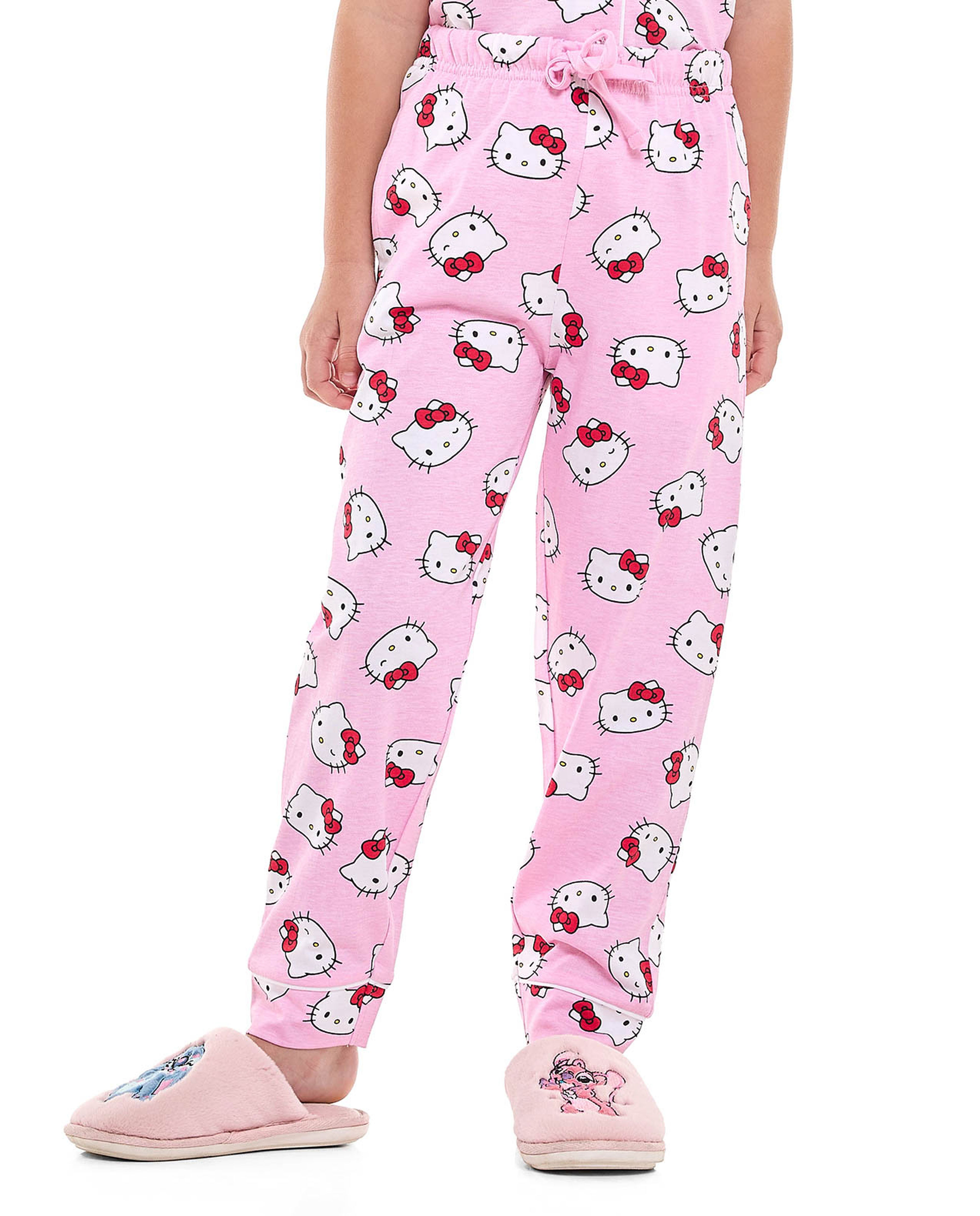 Hello Kitty Printed Pyjama Set