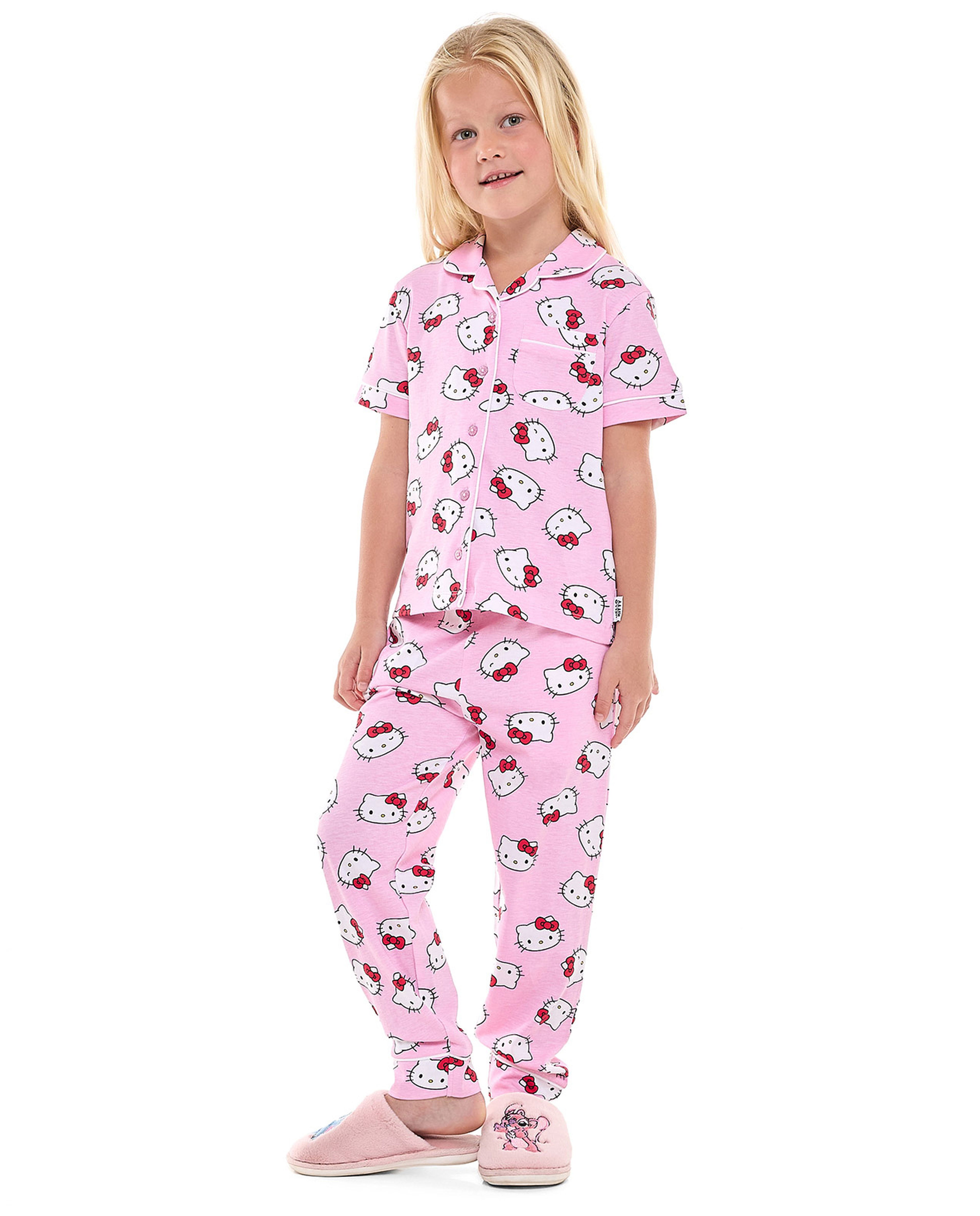 Hello Kitty Printed Pyjama Set