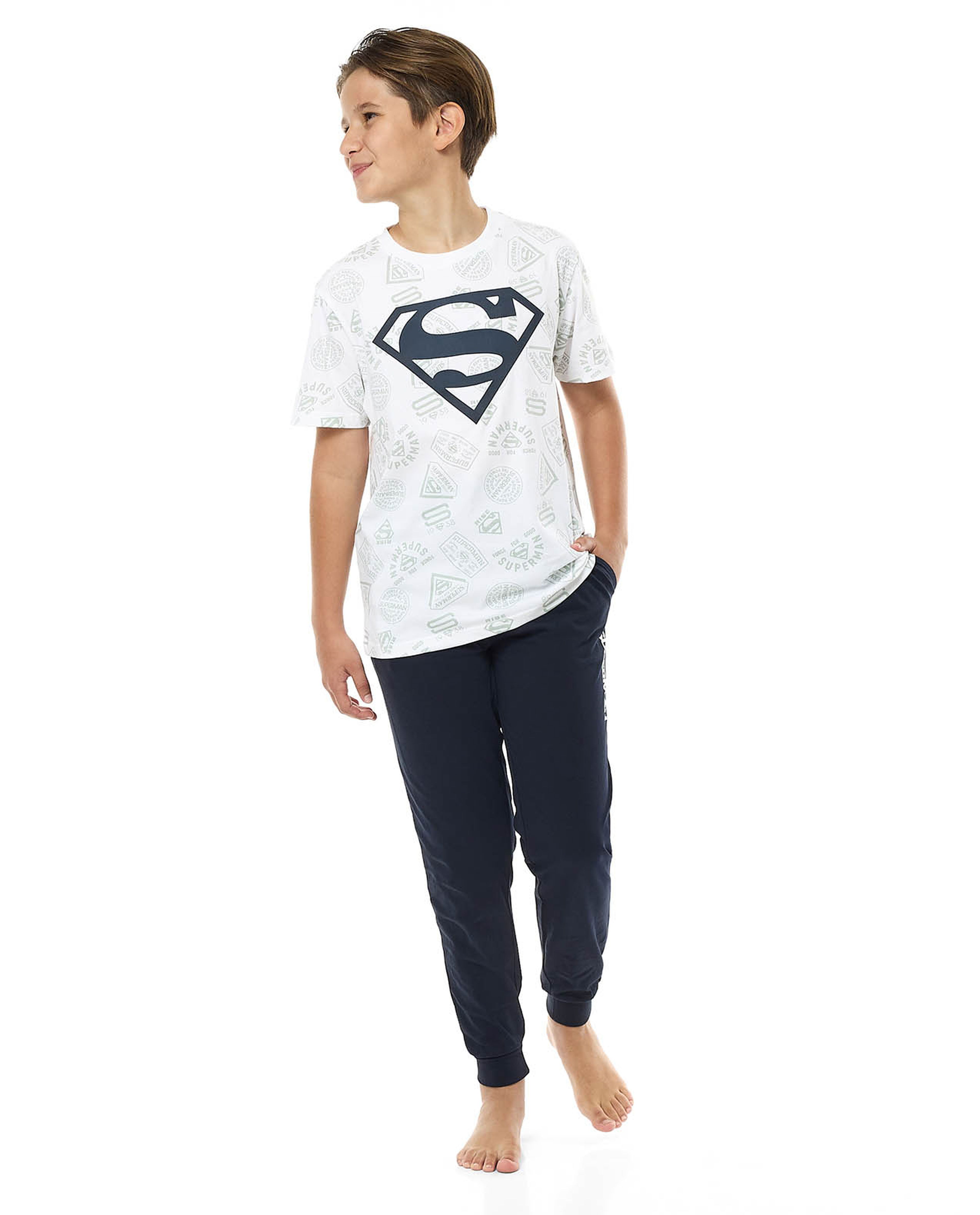 Superman Printed Pyjama Set