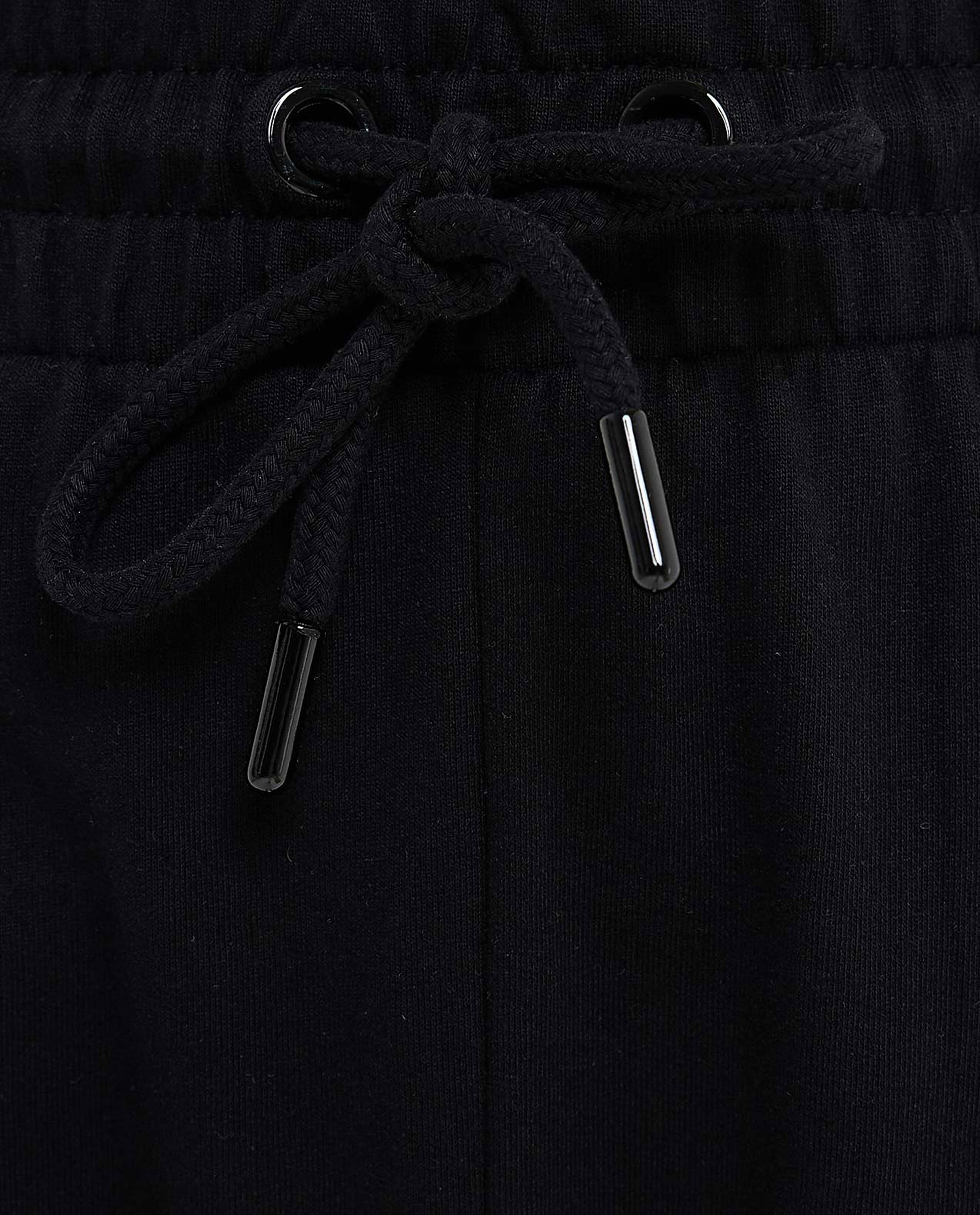 Solid Joggers with Drawstring Waist