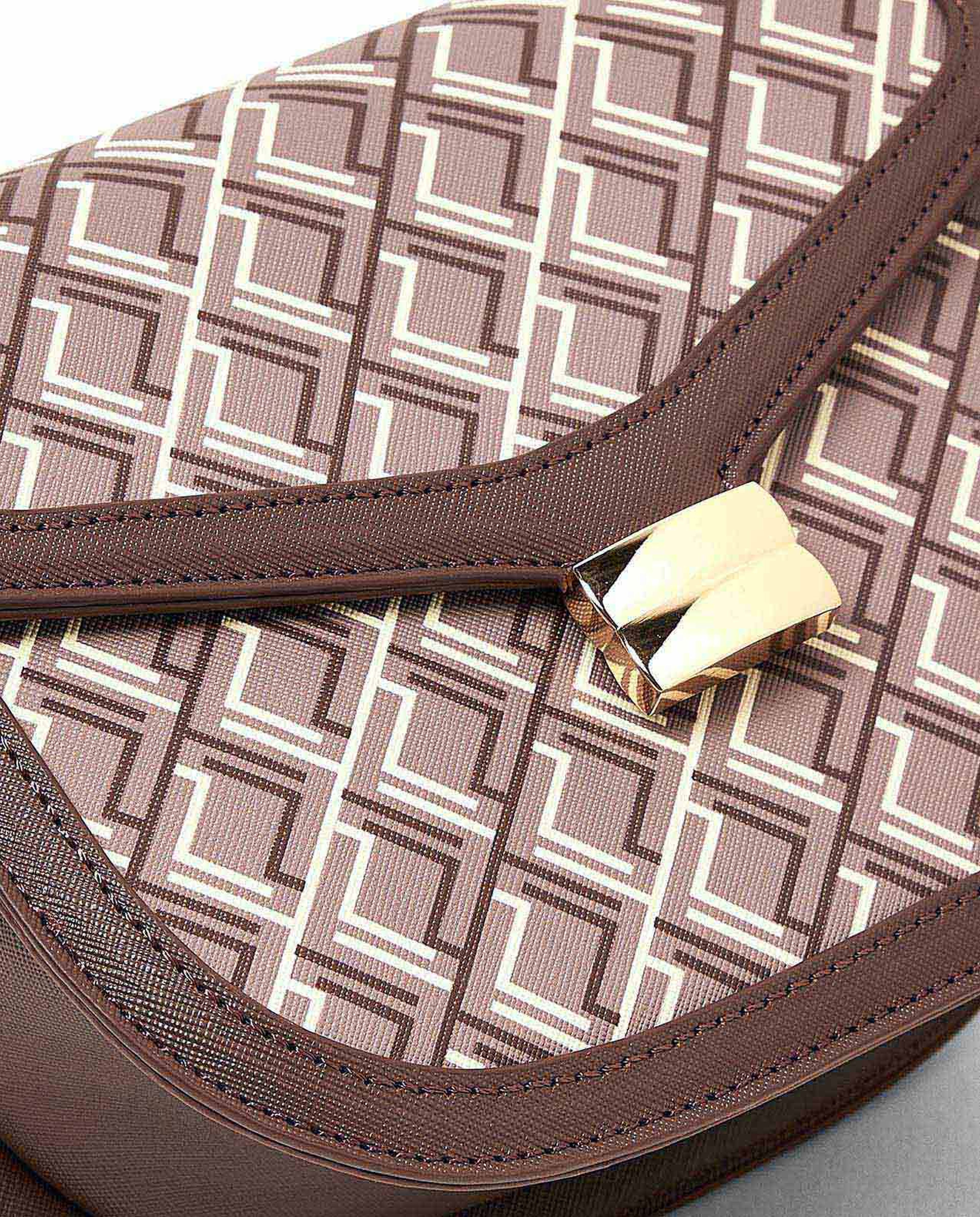 Patterned Crossbody Bag