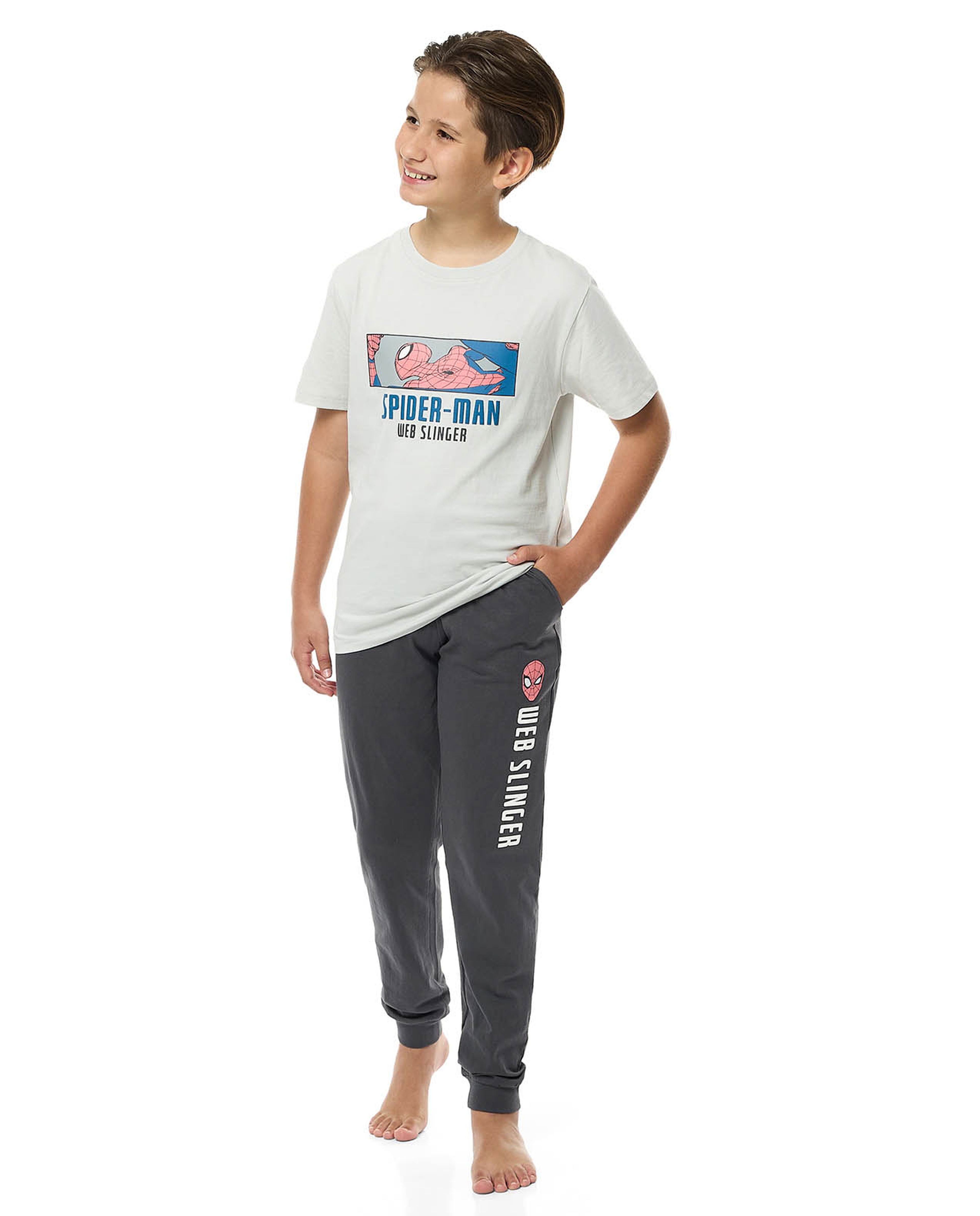 Spiderman Printed Pyjama Set
