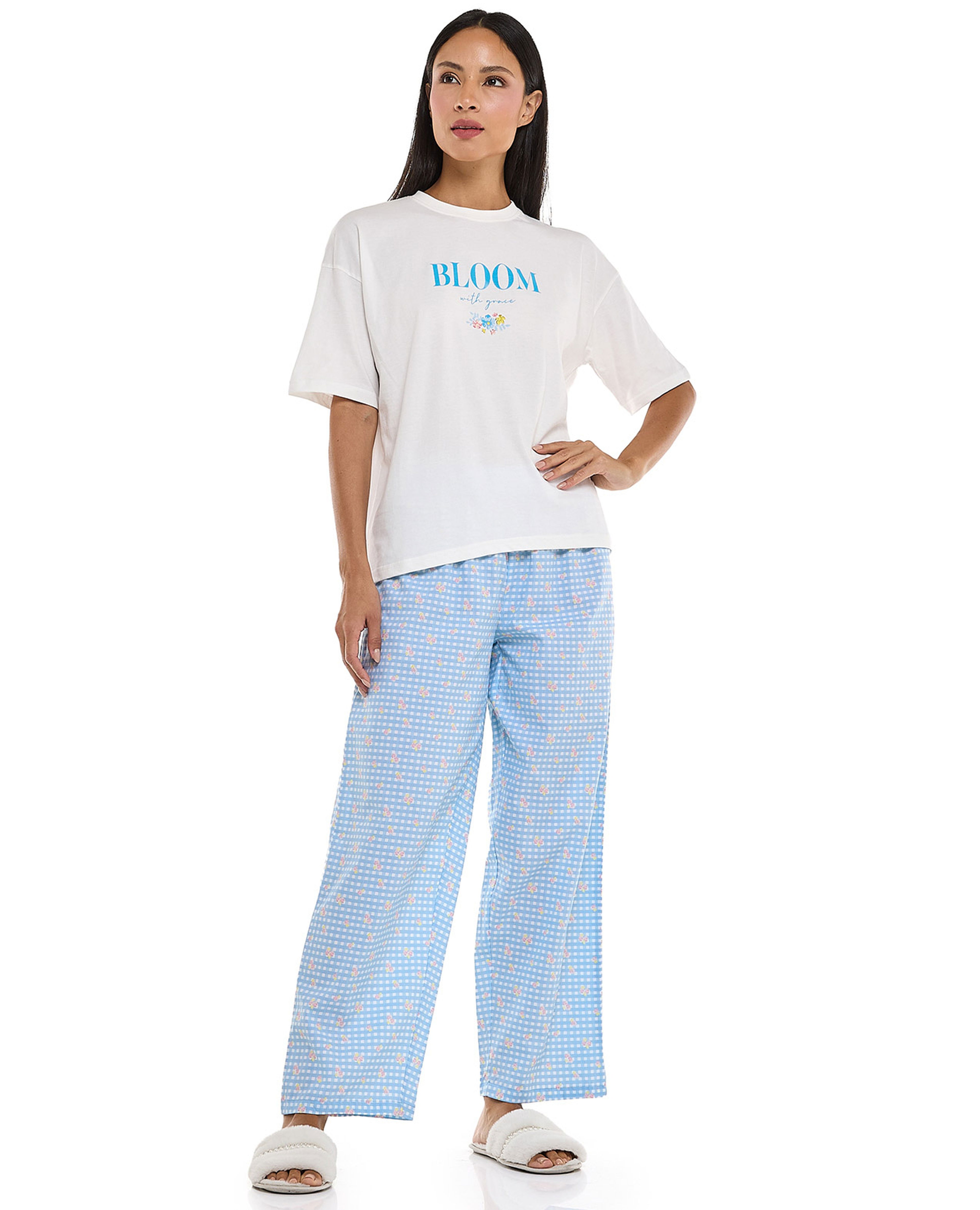 Patterned Pyjama Set