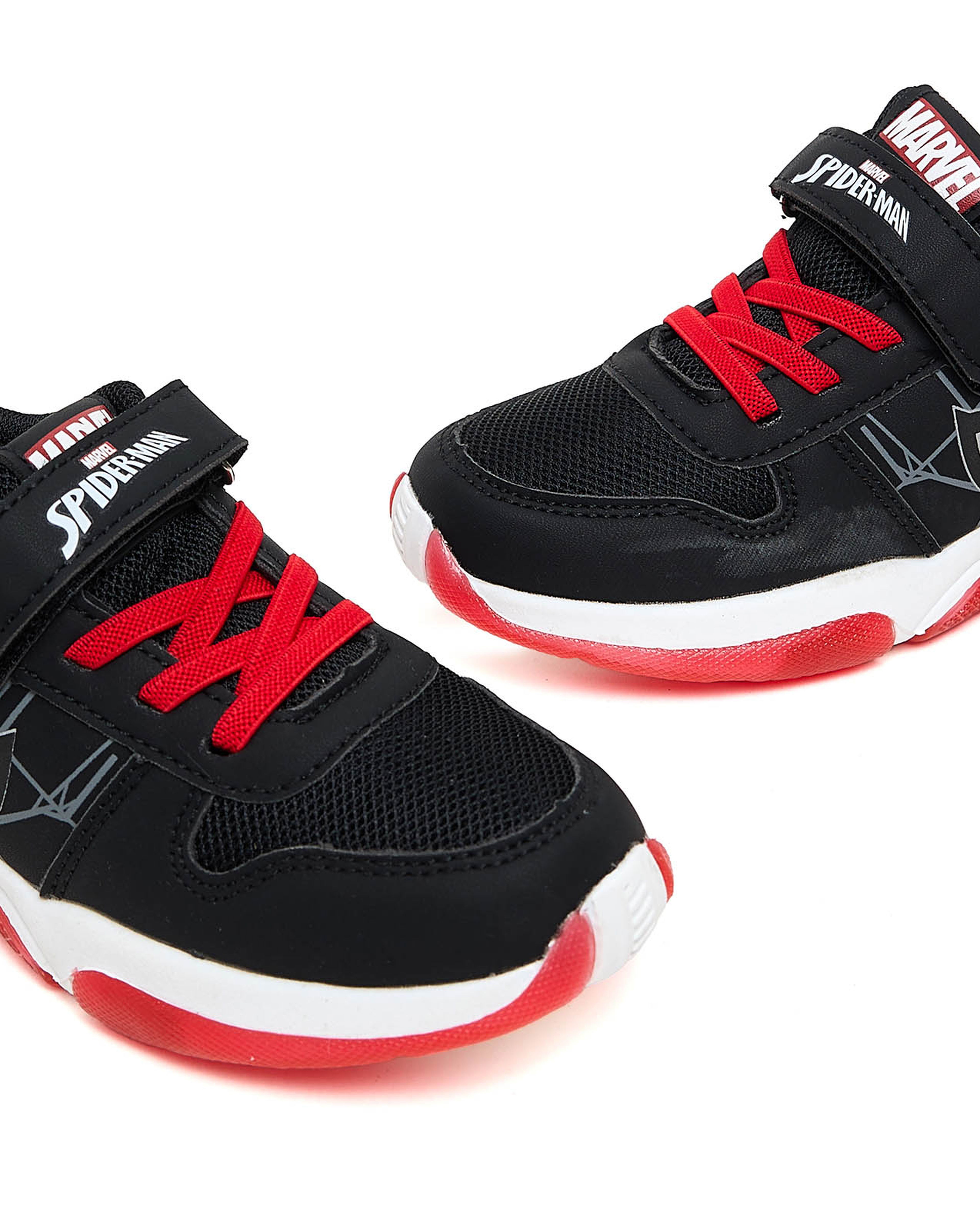 Spiderman Applied Velcro Closure Shoes