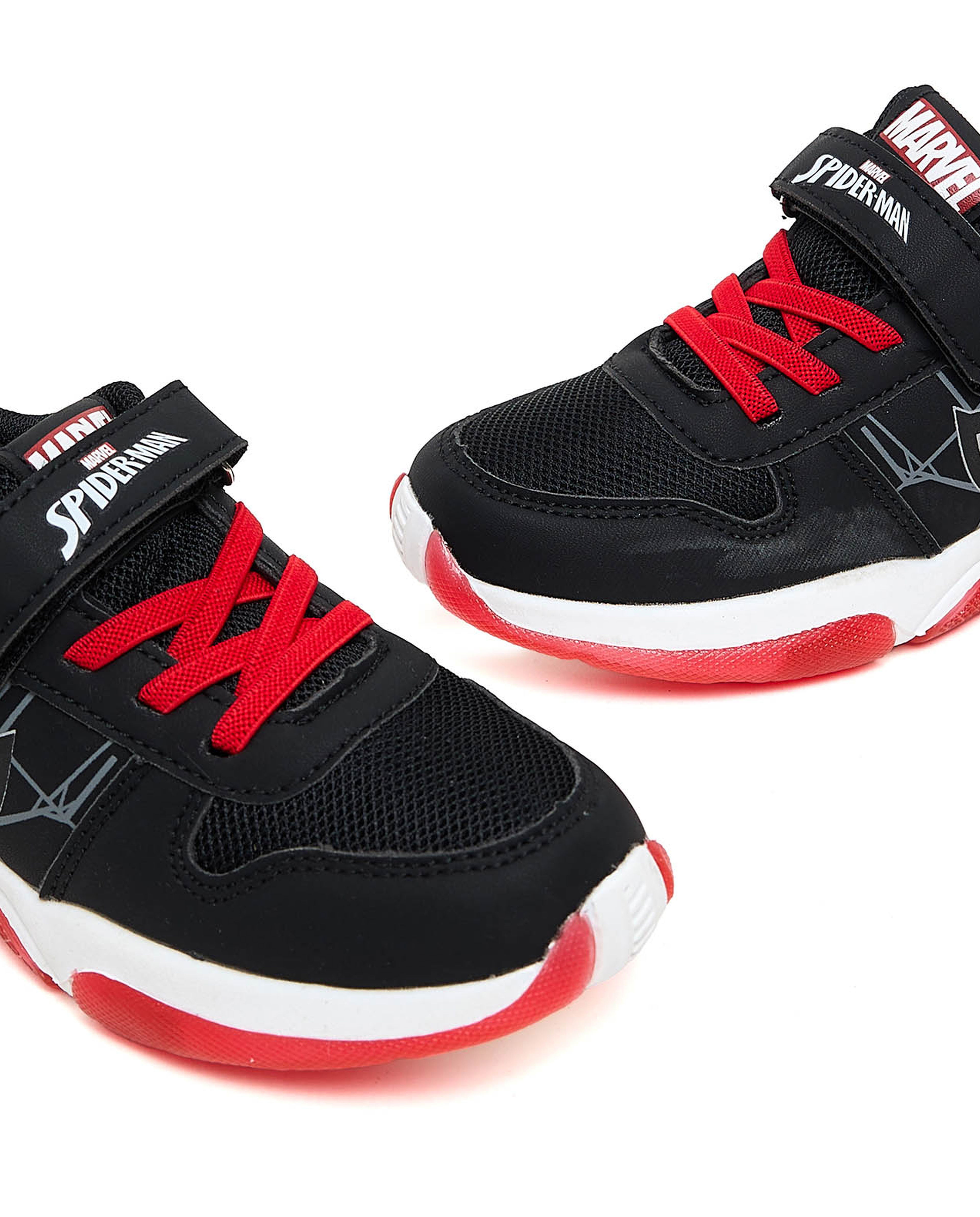 Spiderman Applied Velcro Closure Shoes