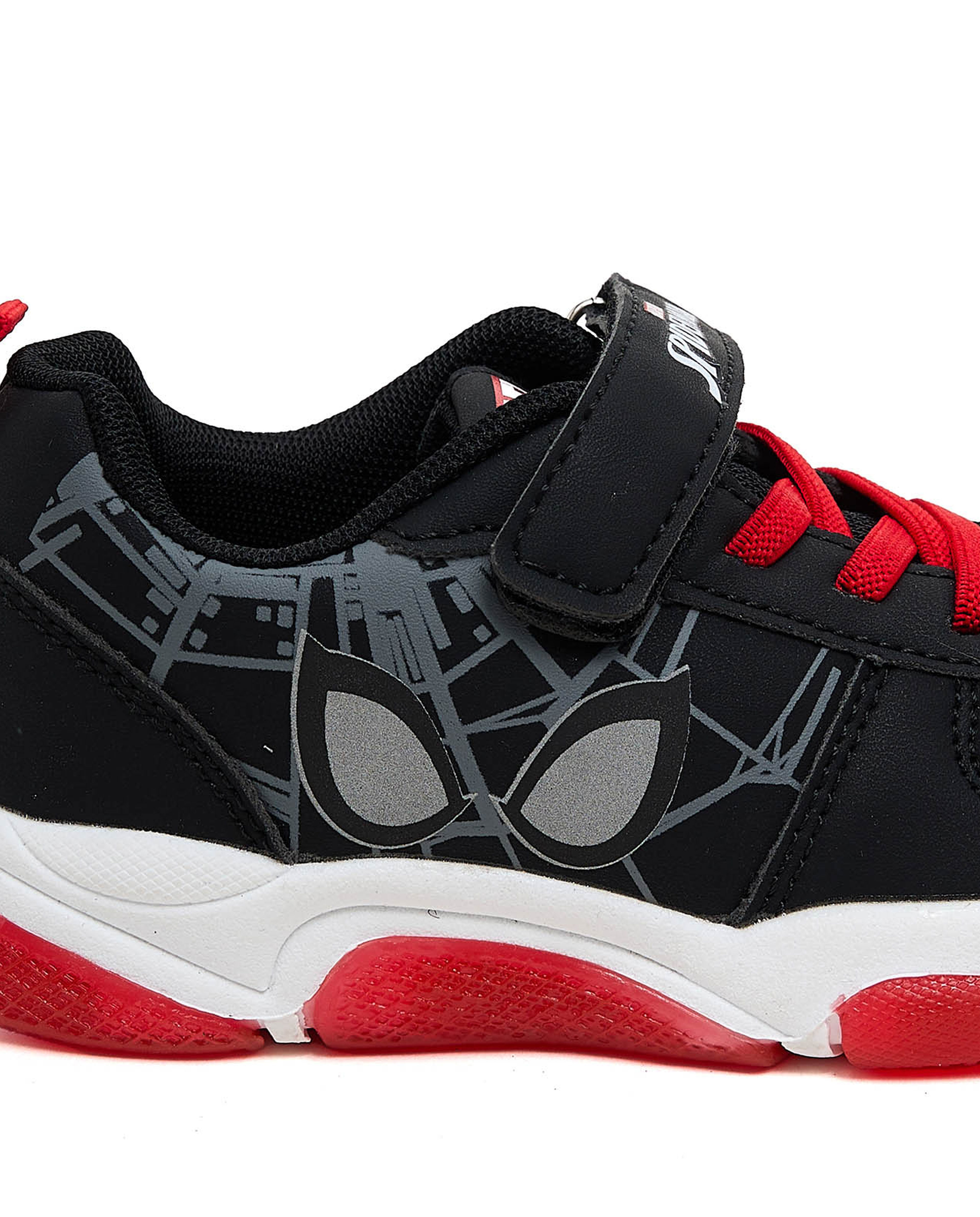 Spiderman Applied Velcro Closure Shoes