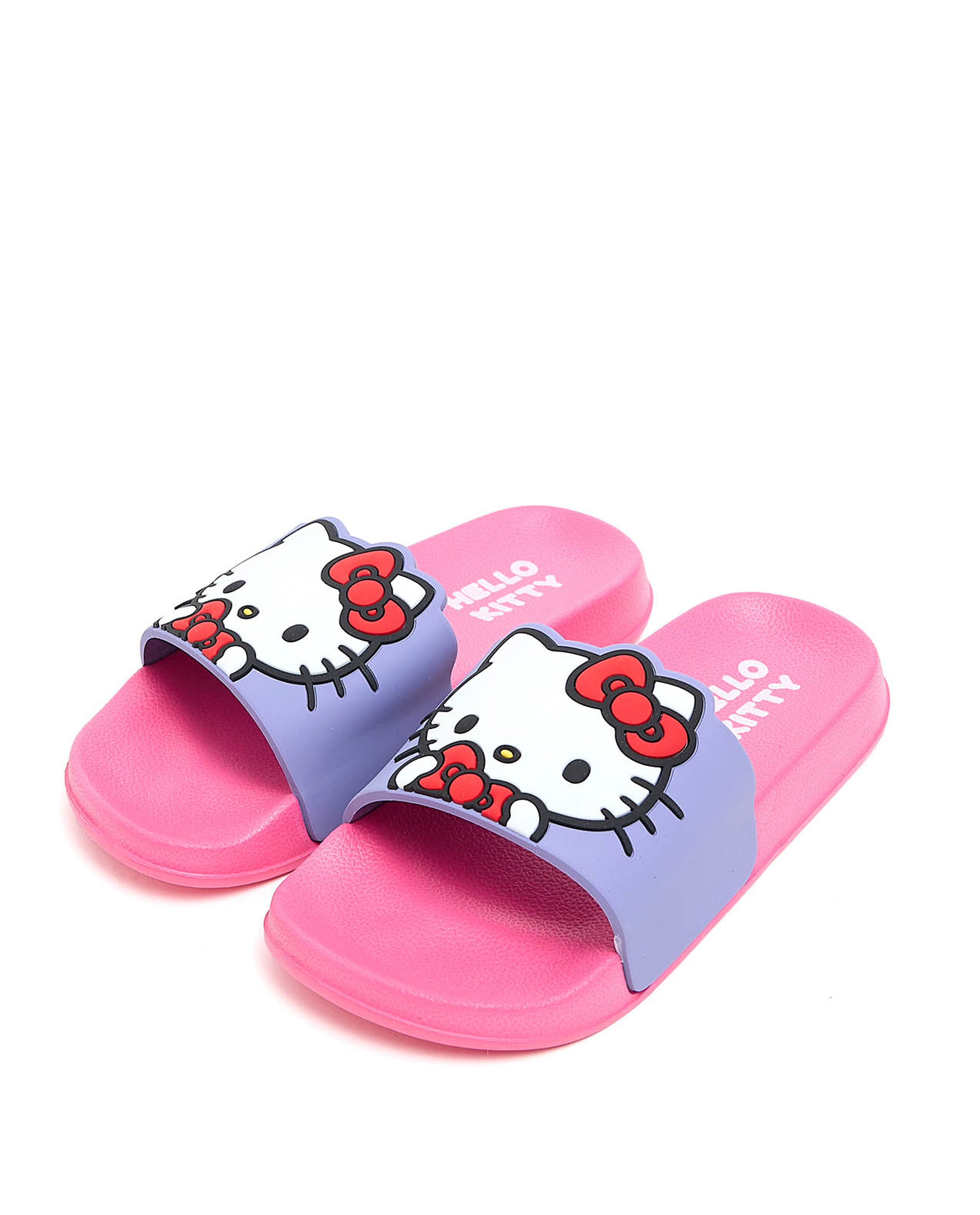 Hello Kitty Appliqued Slides