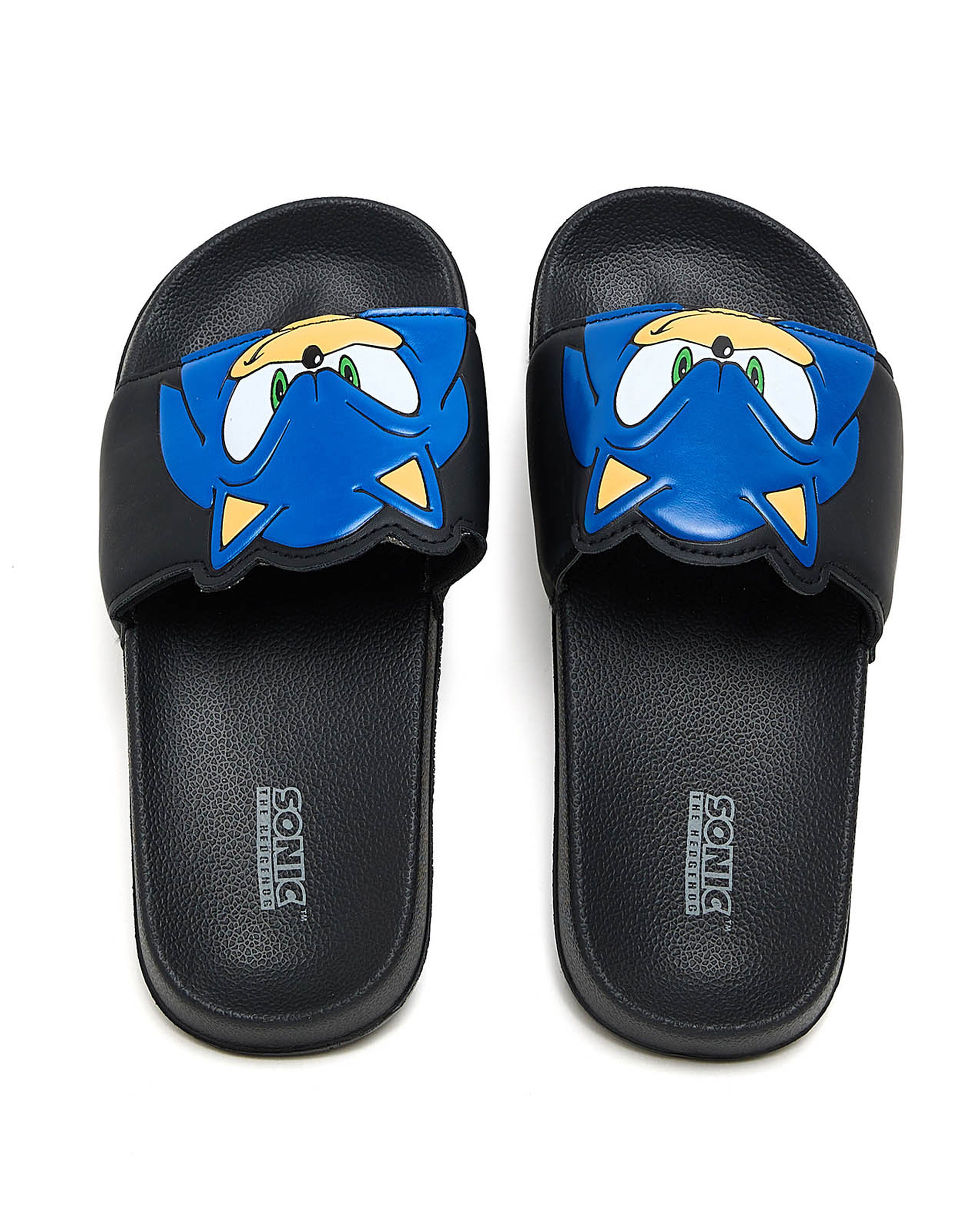 Sonic the Hedgehog Appliqued Slides