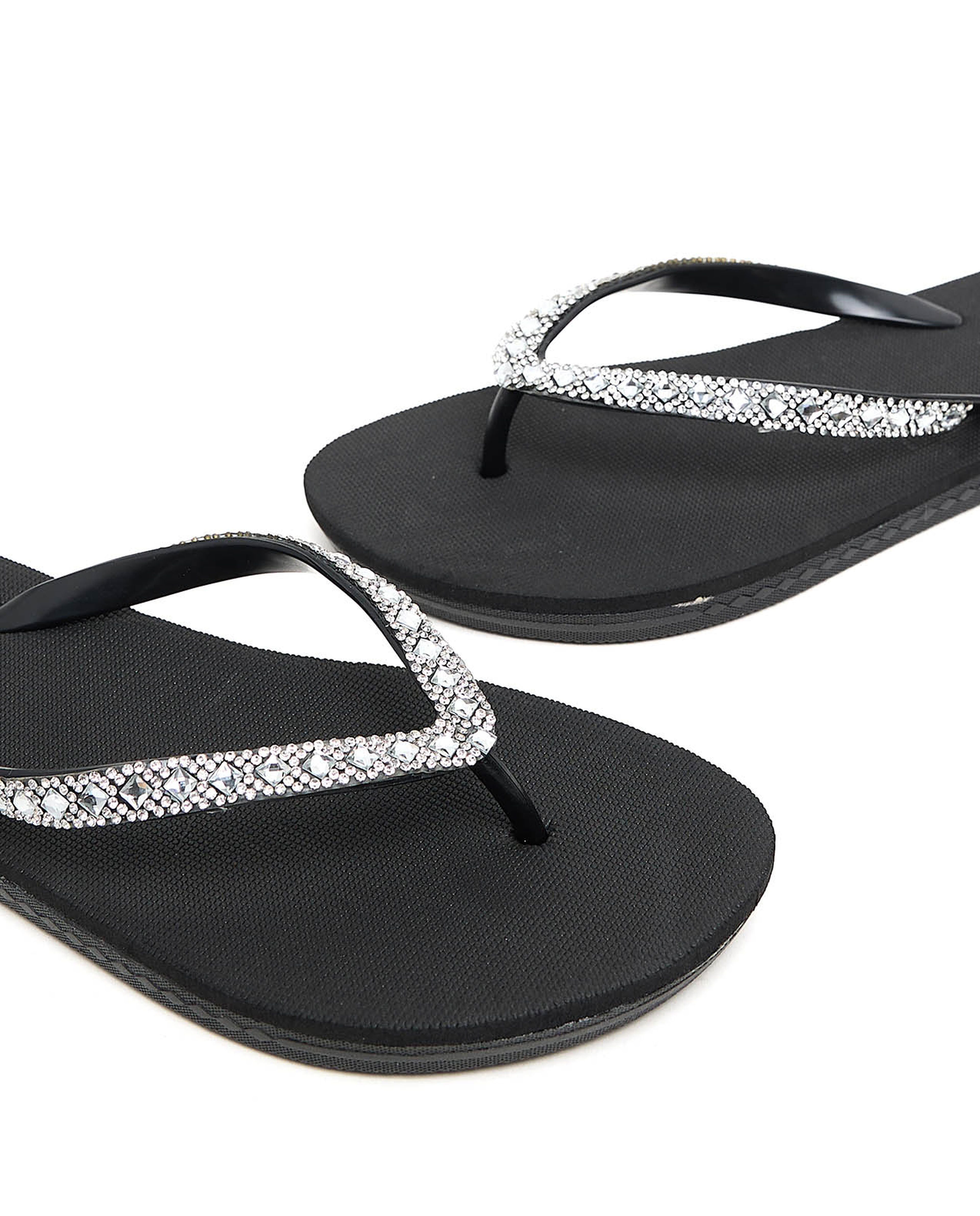 Embellished Flip-Flops