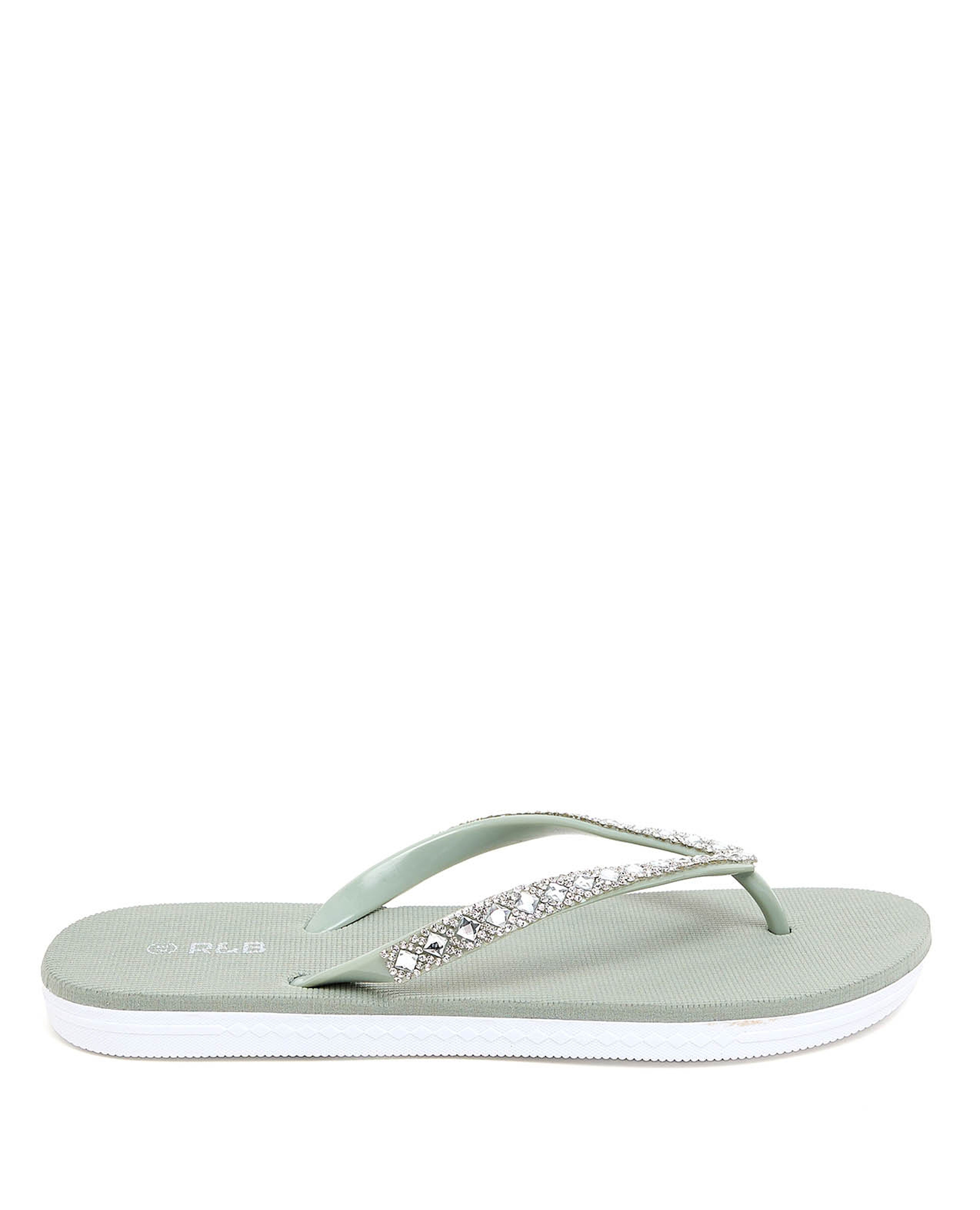 Embellished Flip-Flops