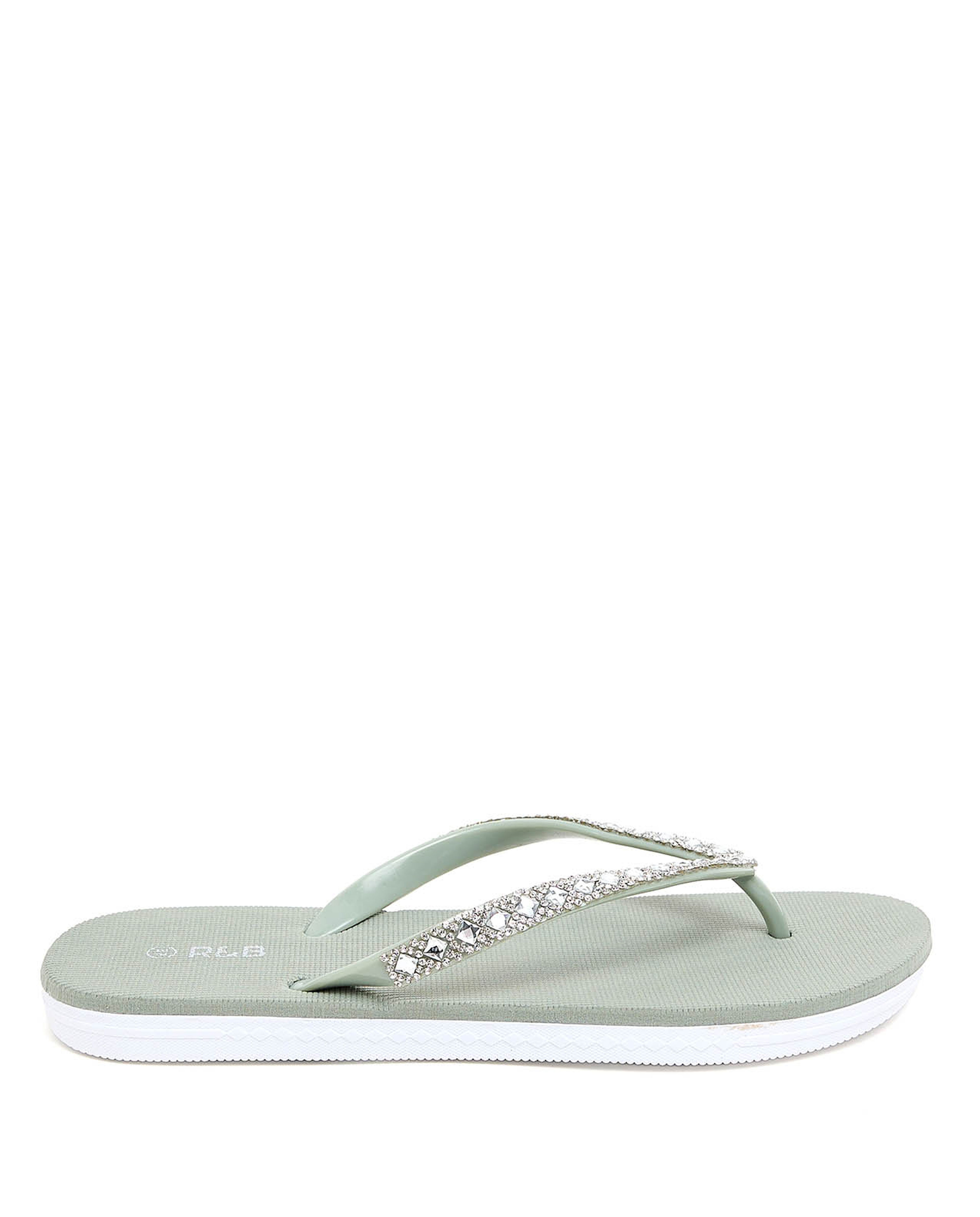 Embellished Flip-Flops