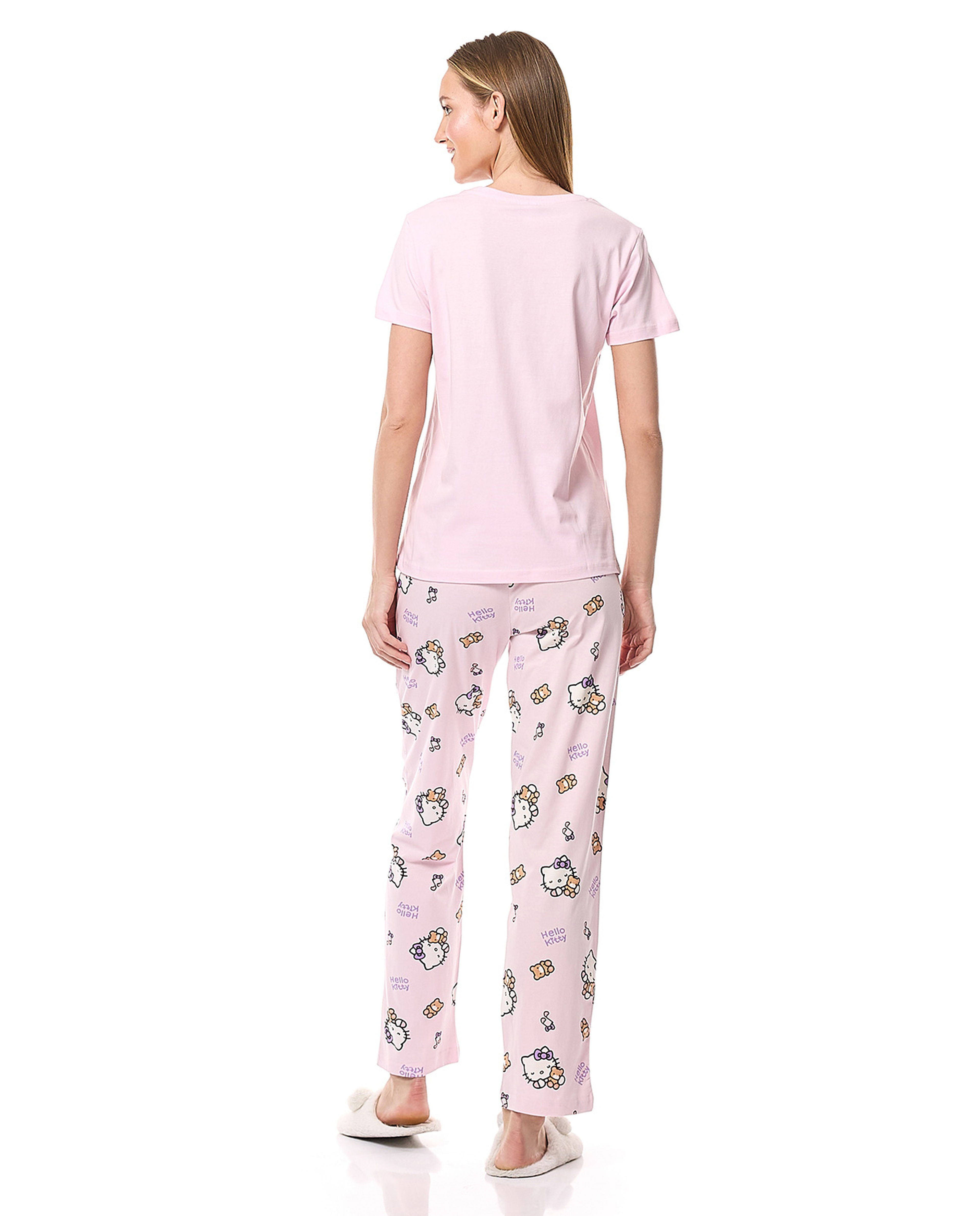 Hello Kitty Printed Pyjama Set