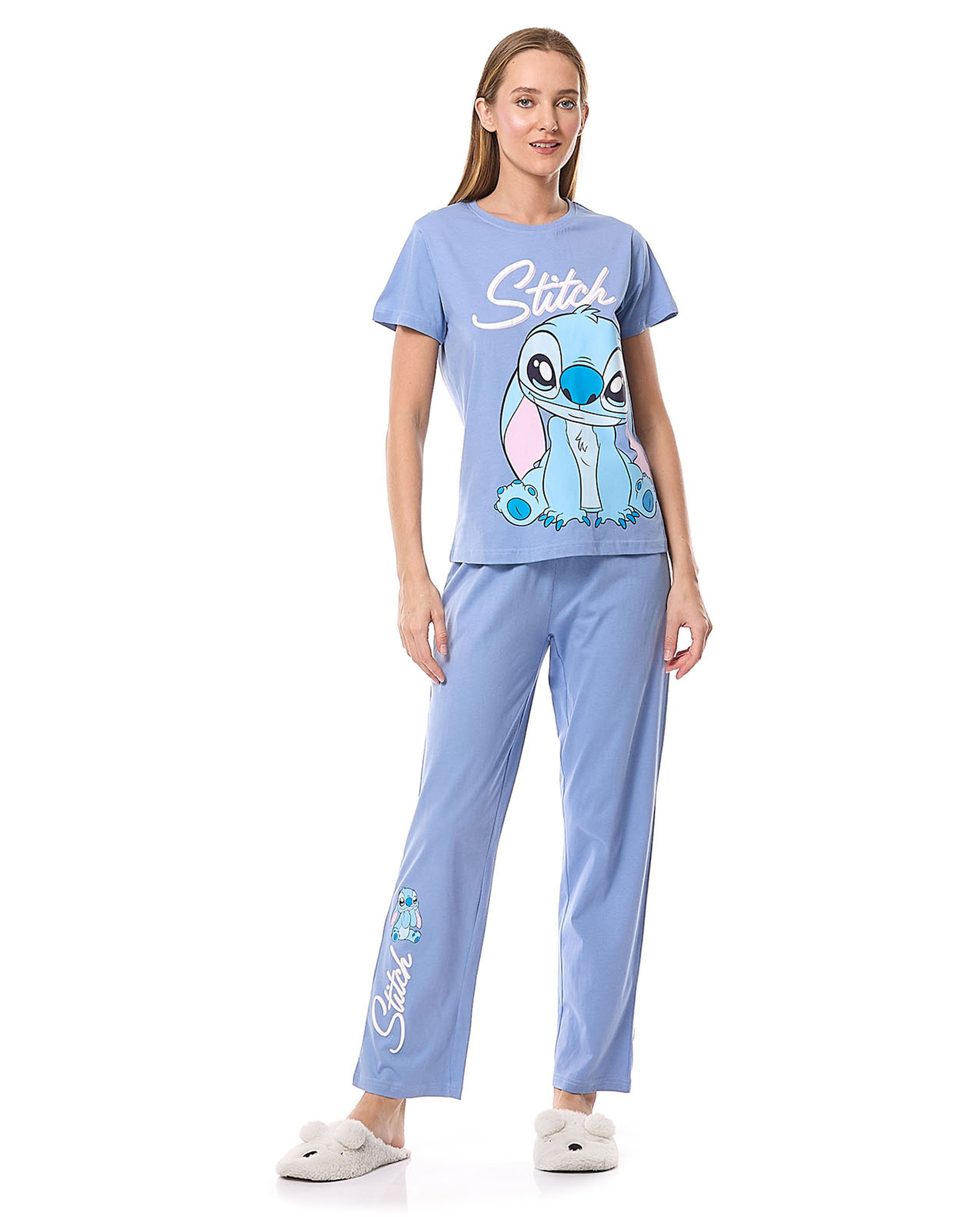 Stitch Printed Pyjama Set