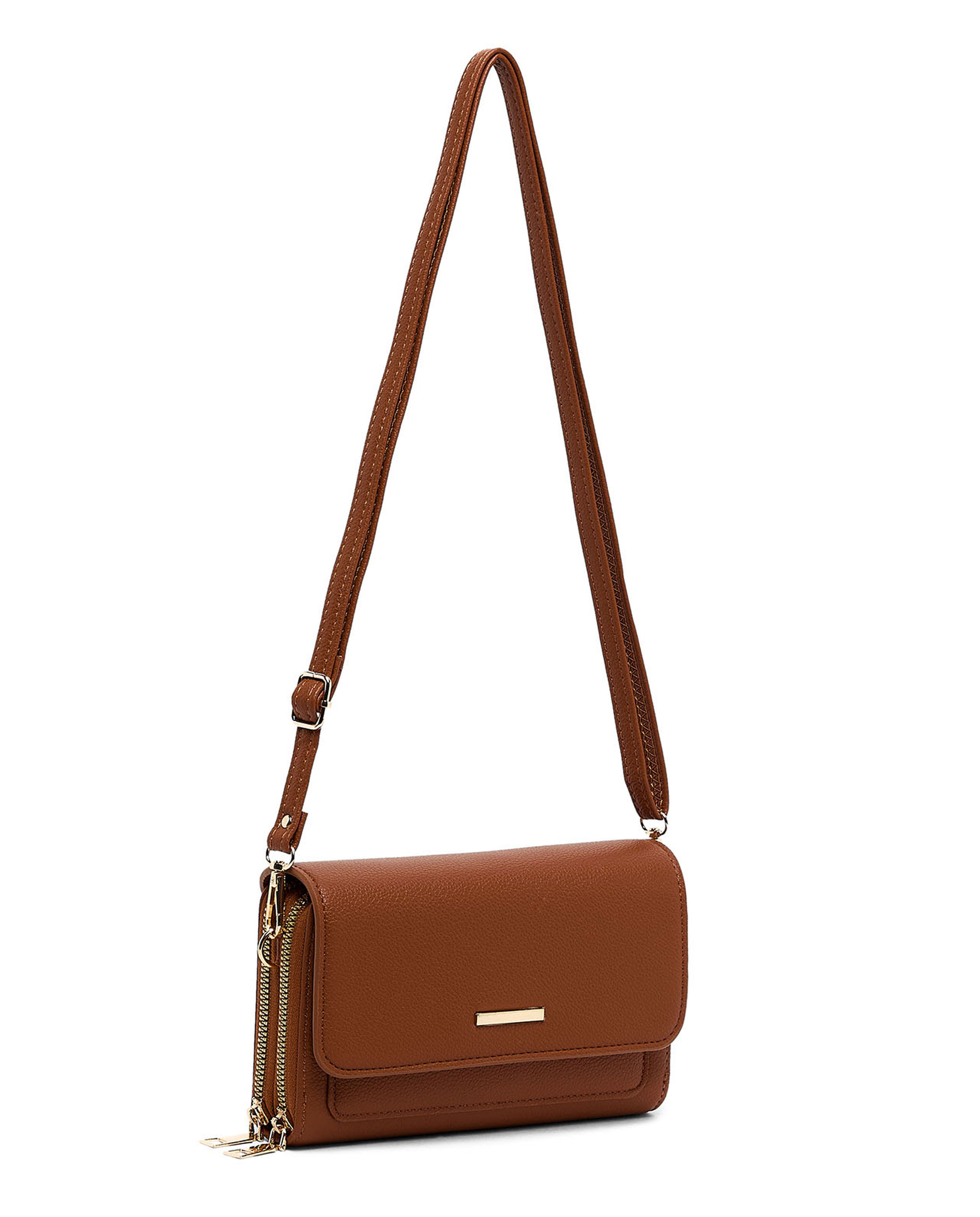 Textured Crossbody Bag