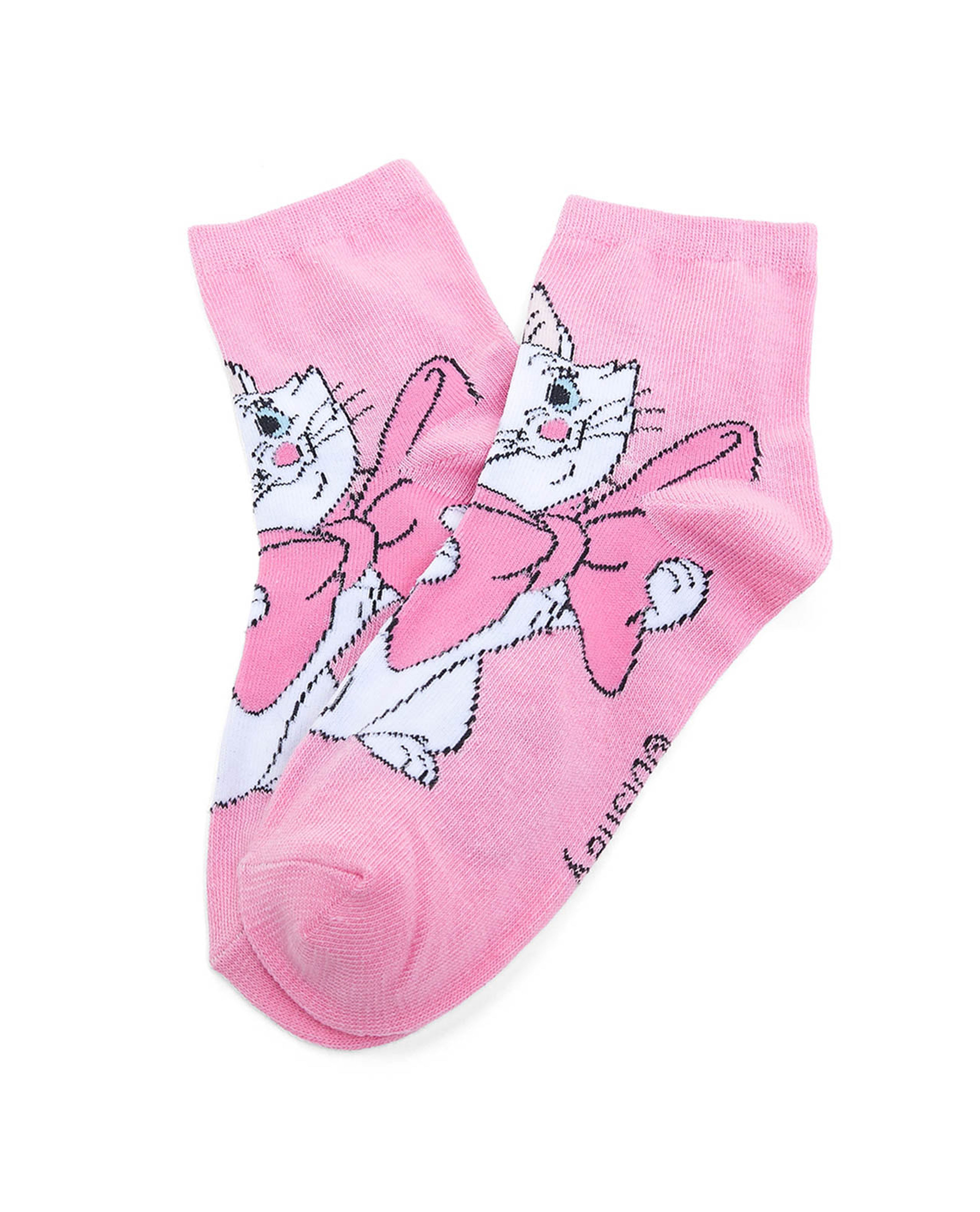 3 Pack Marie Print Ankle Socks