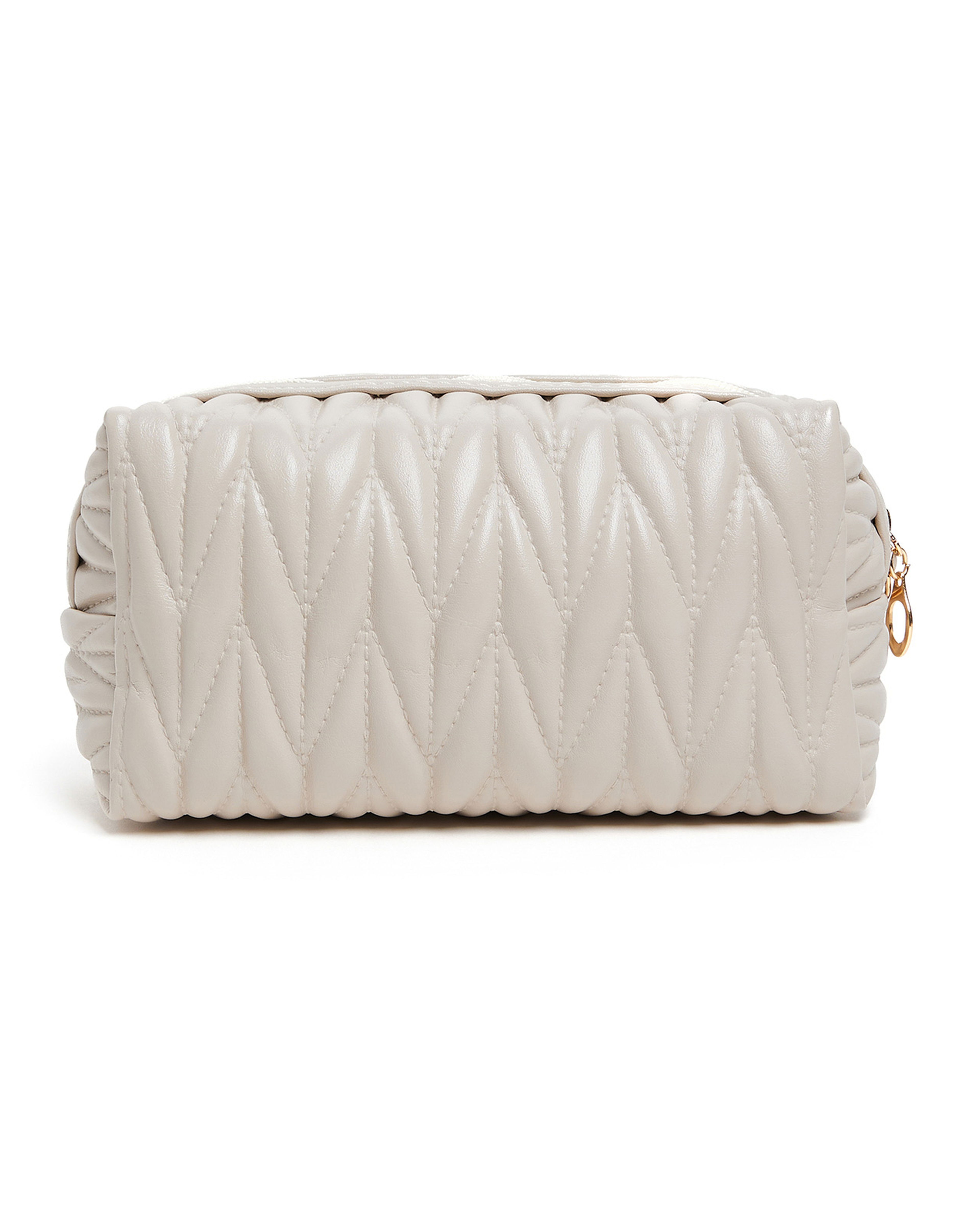 Quilted Cosmetic Pouch