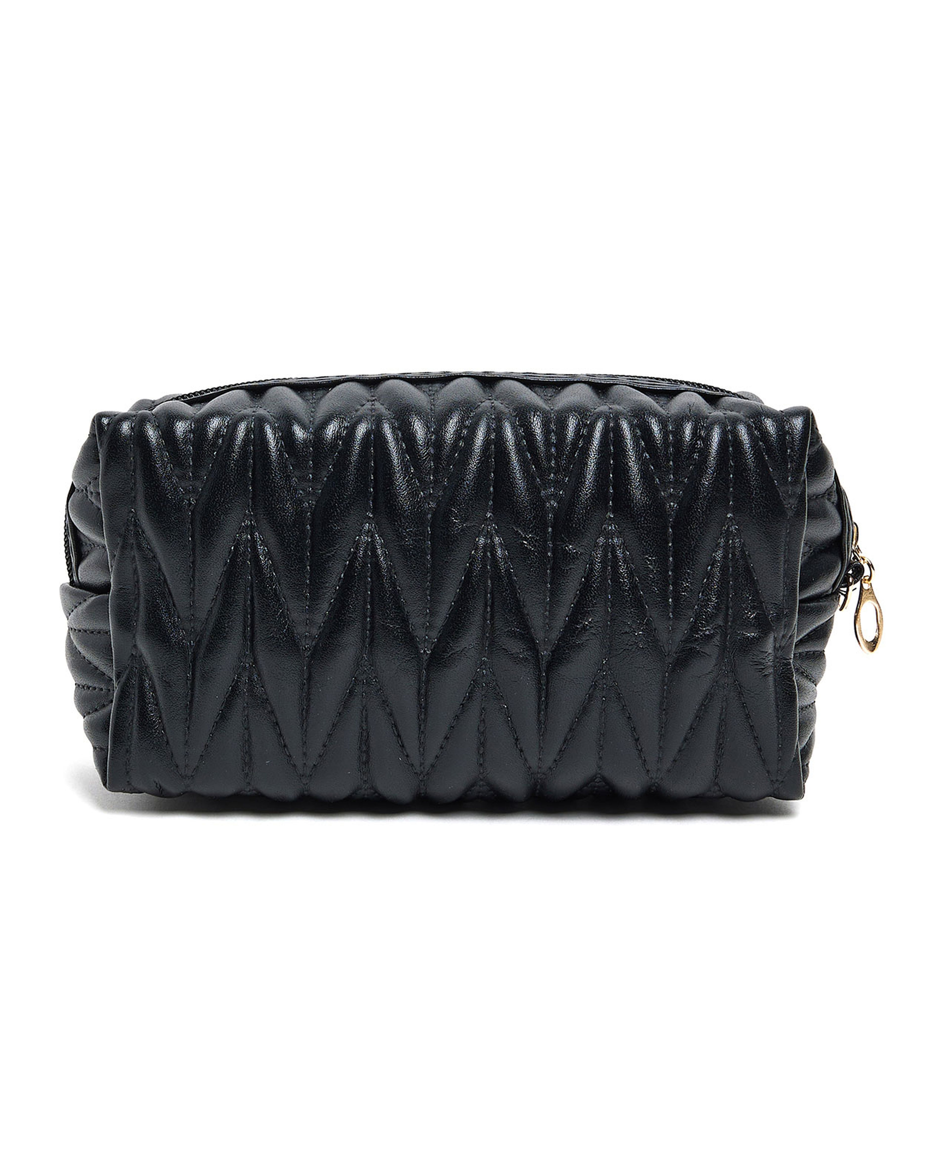 Quilted Cosmetic Pouch