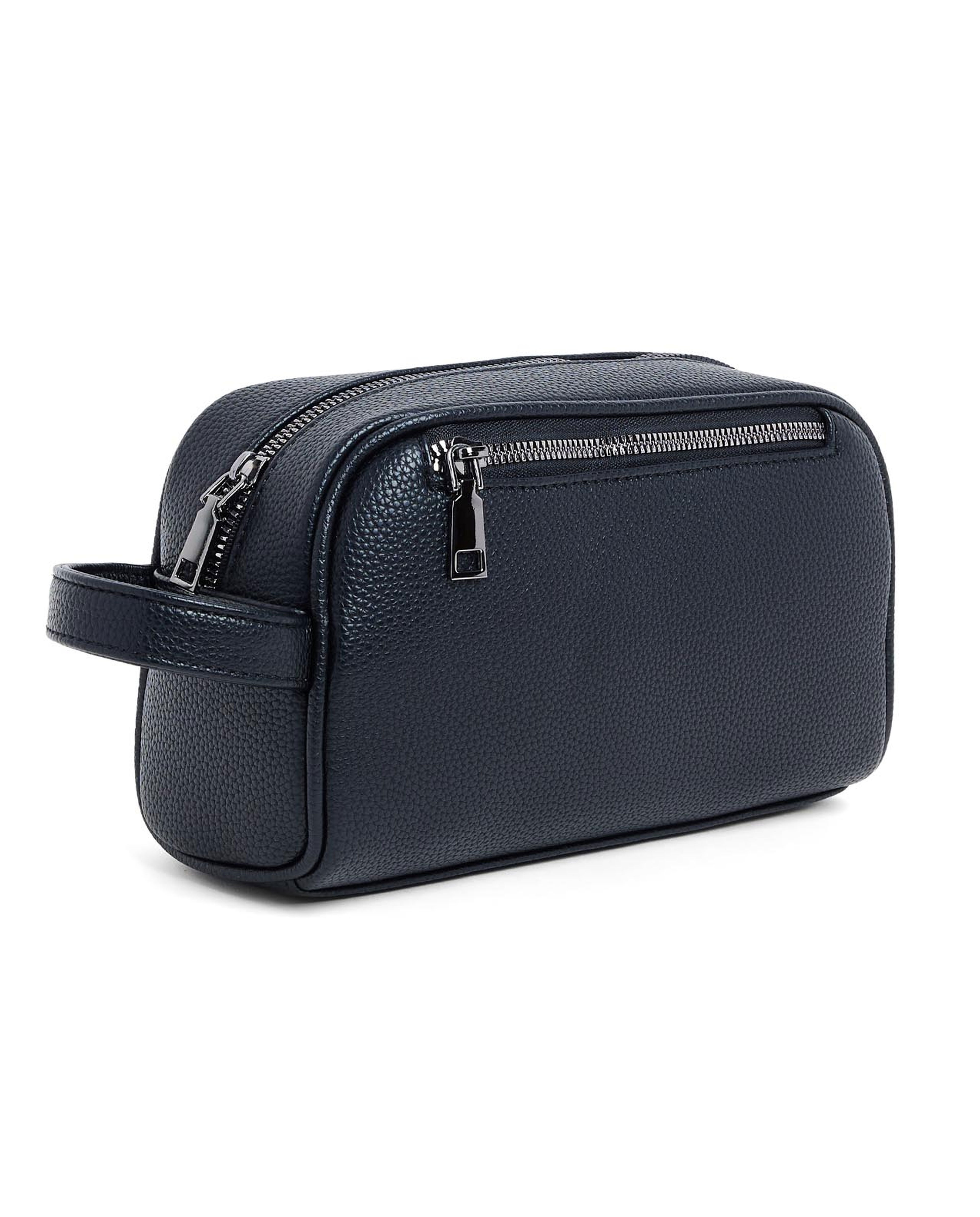 Textured Toiletry Bag
