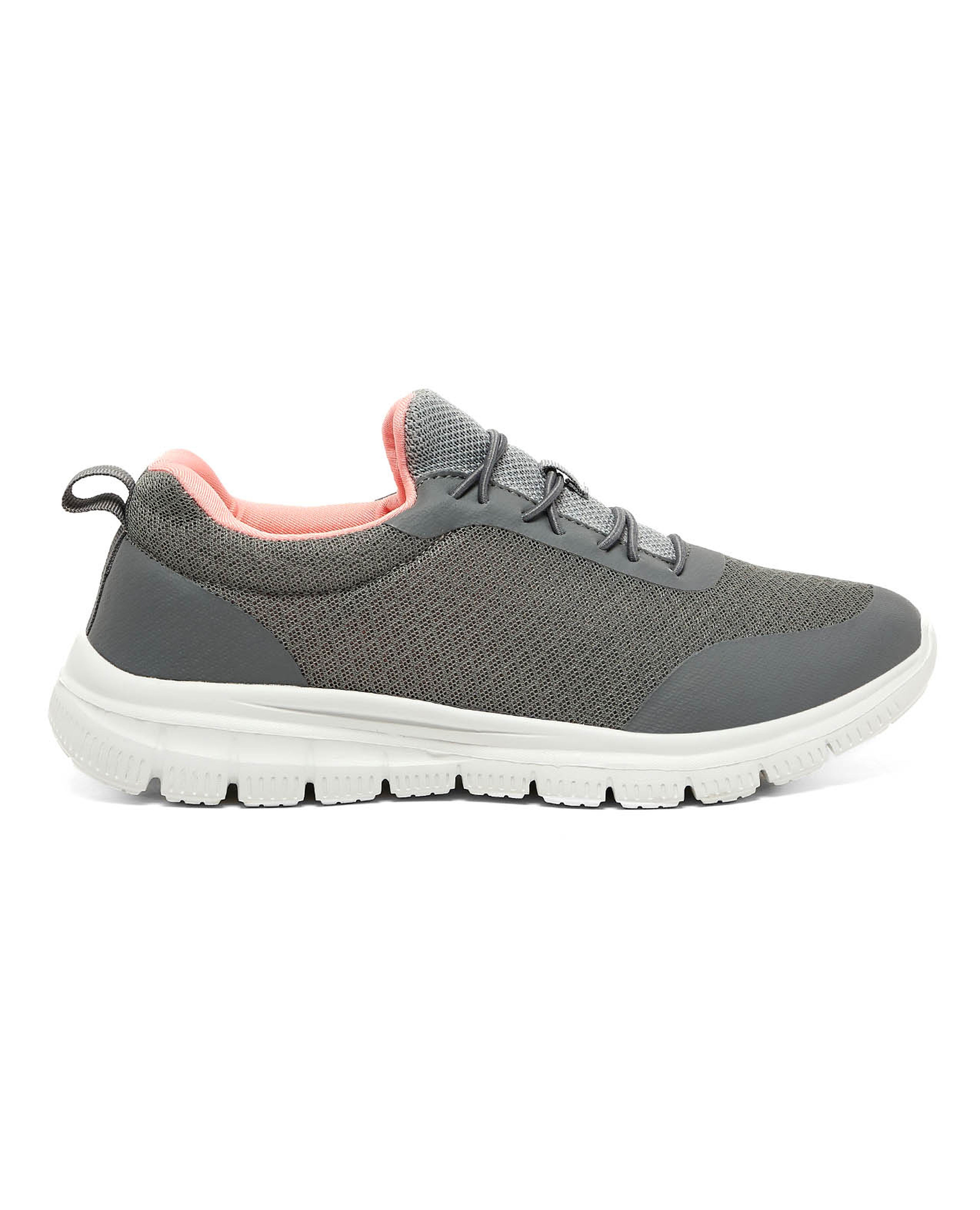 Mesh Detail Slip-On Shoes
