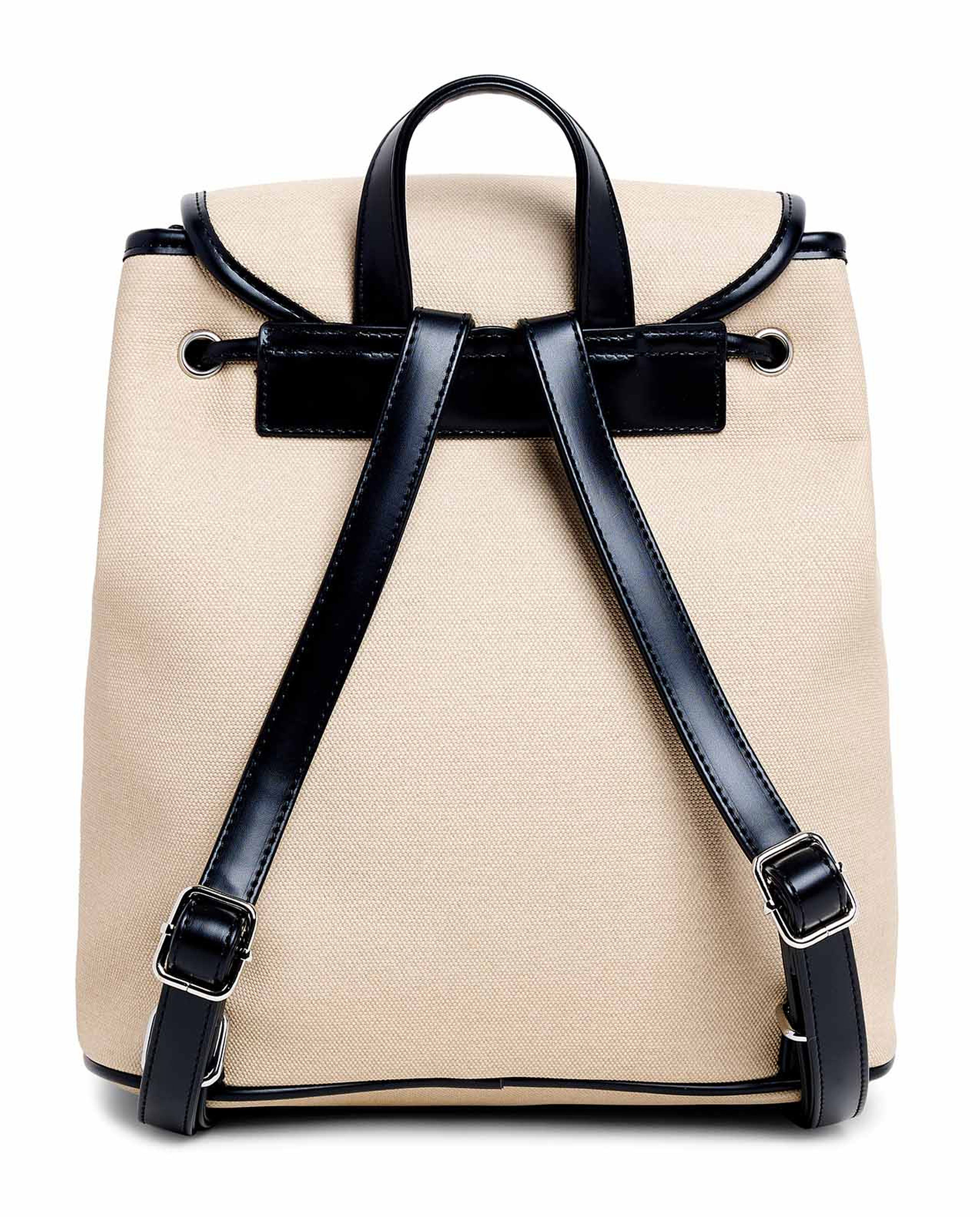 Pocket Detail Flap Backpack