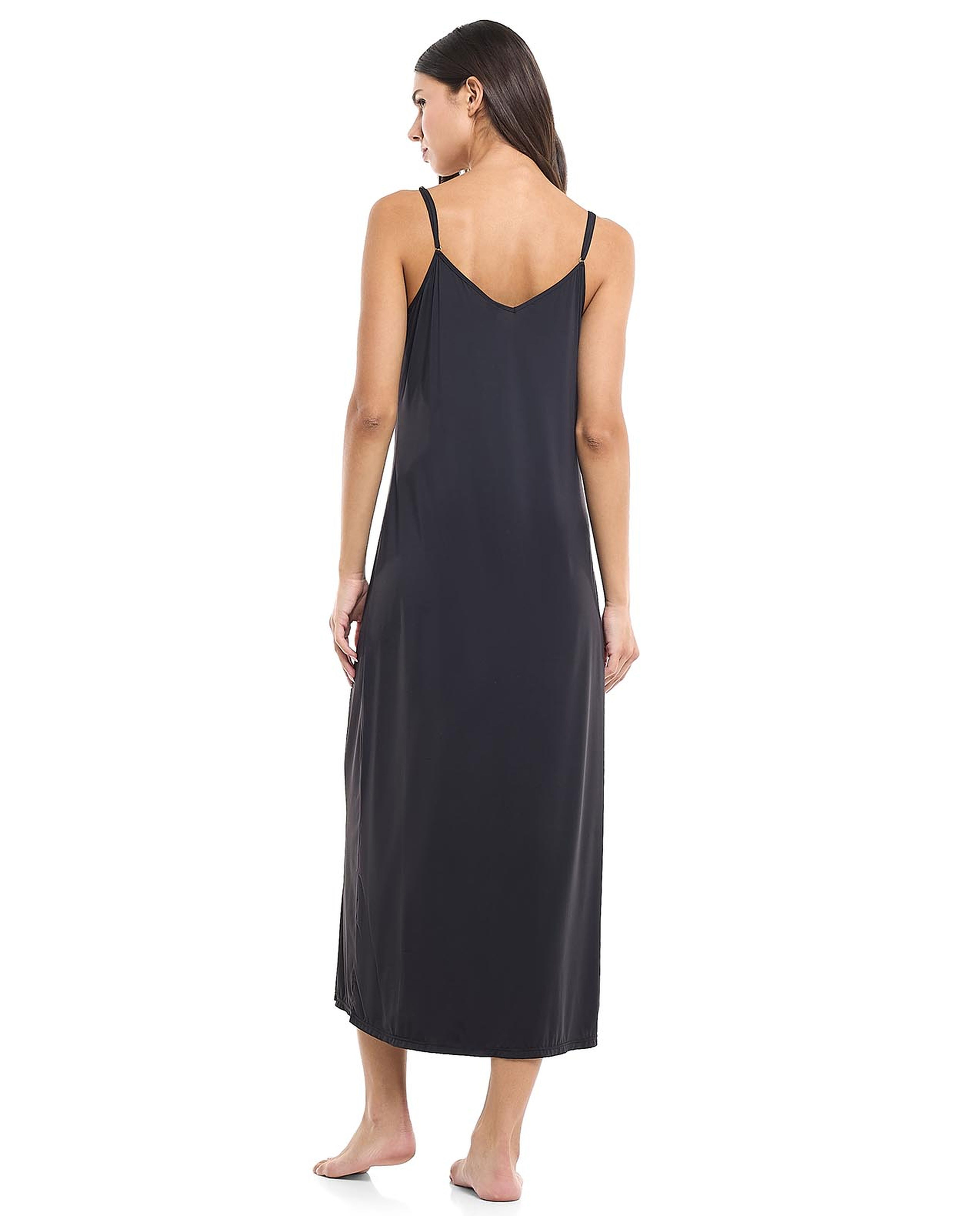 Solid Night Slip Dress